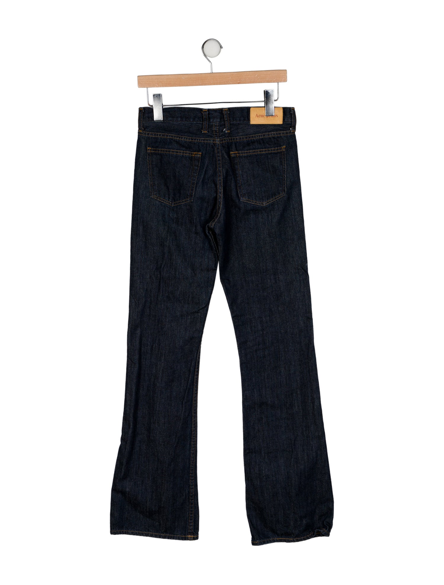 Acne Studios Mid-Rise Wide Leg Jeans