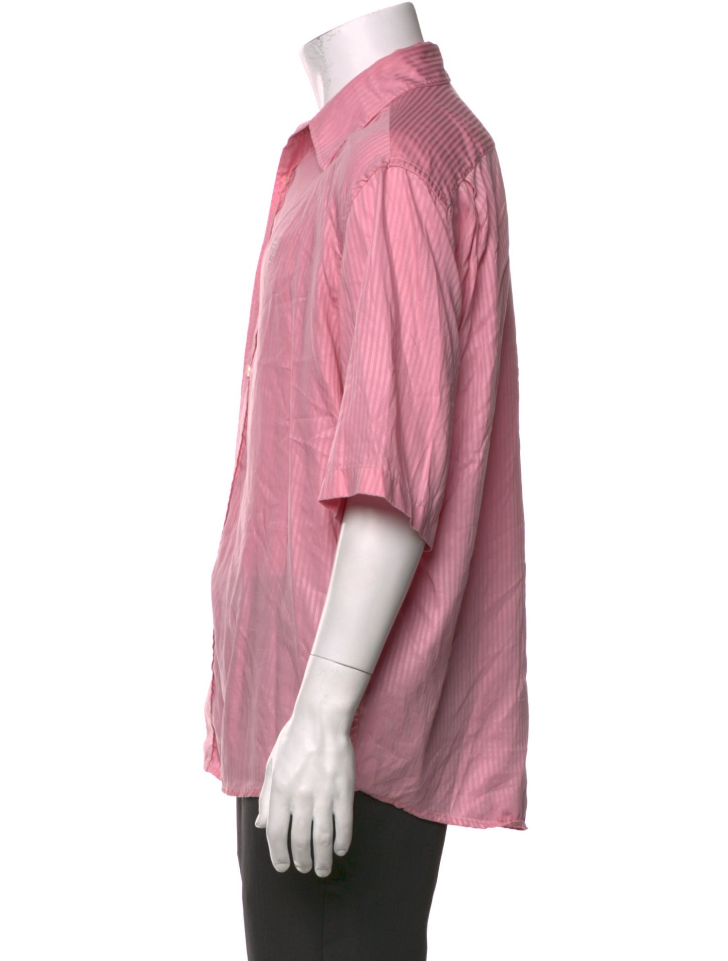 Acne Studios Striped Short Sleeve Shirt