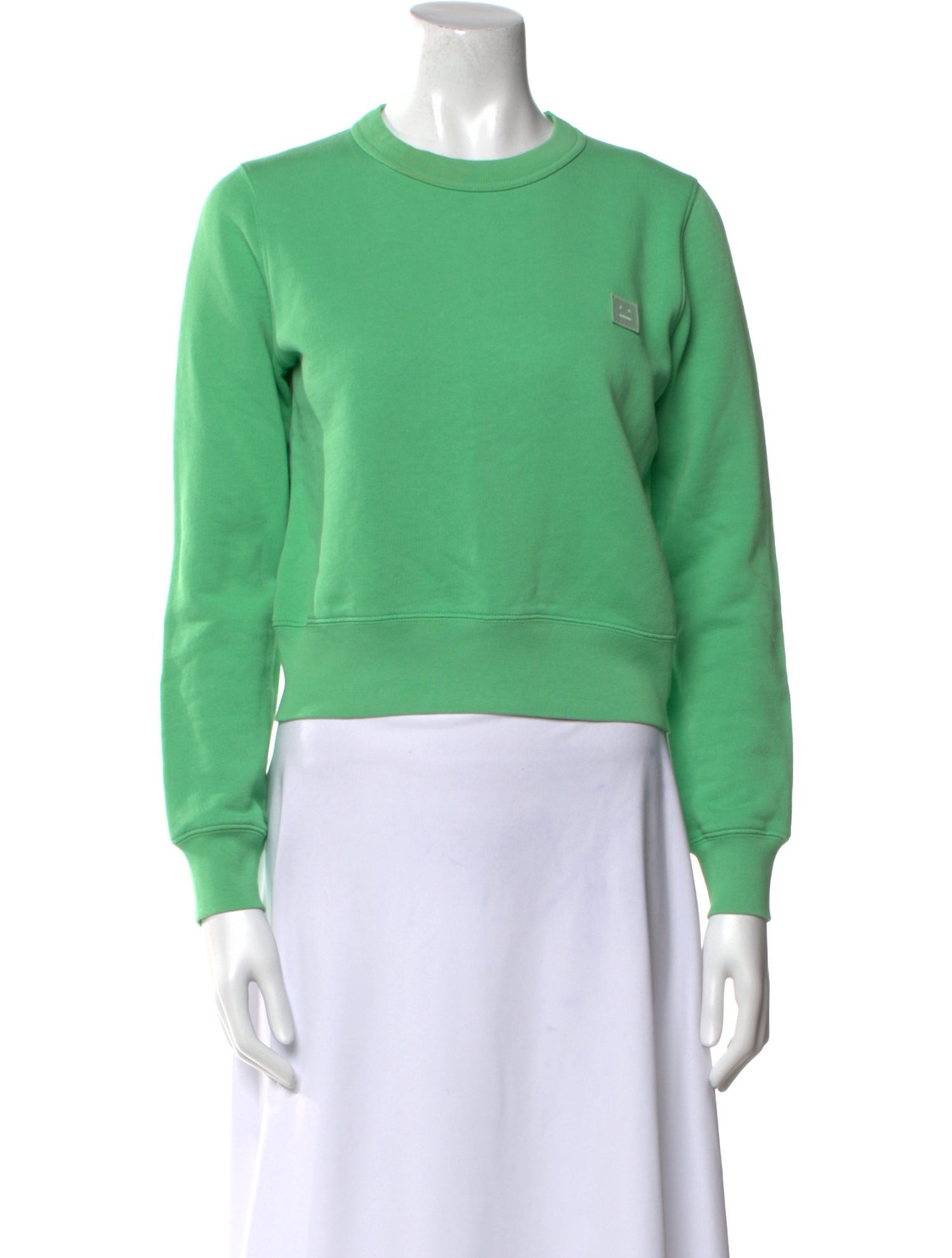 Acne Studios Crew Neck Long Sleeve Sweatshirt