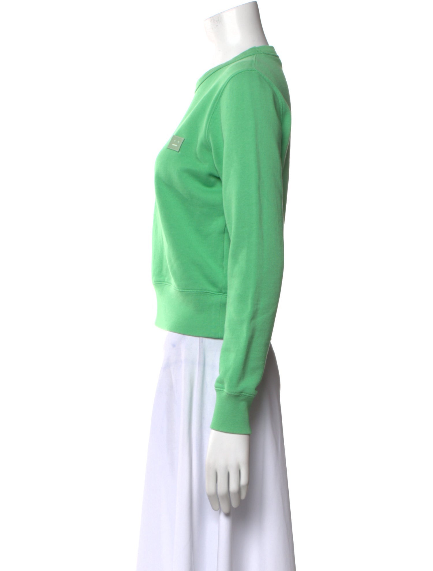 Acne Studios Crew Neck Long Sleeve Sweatshirt