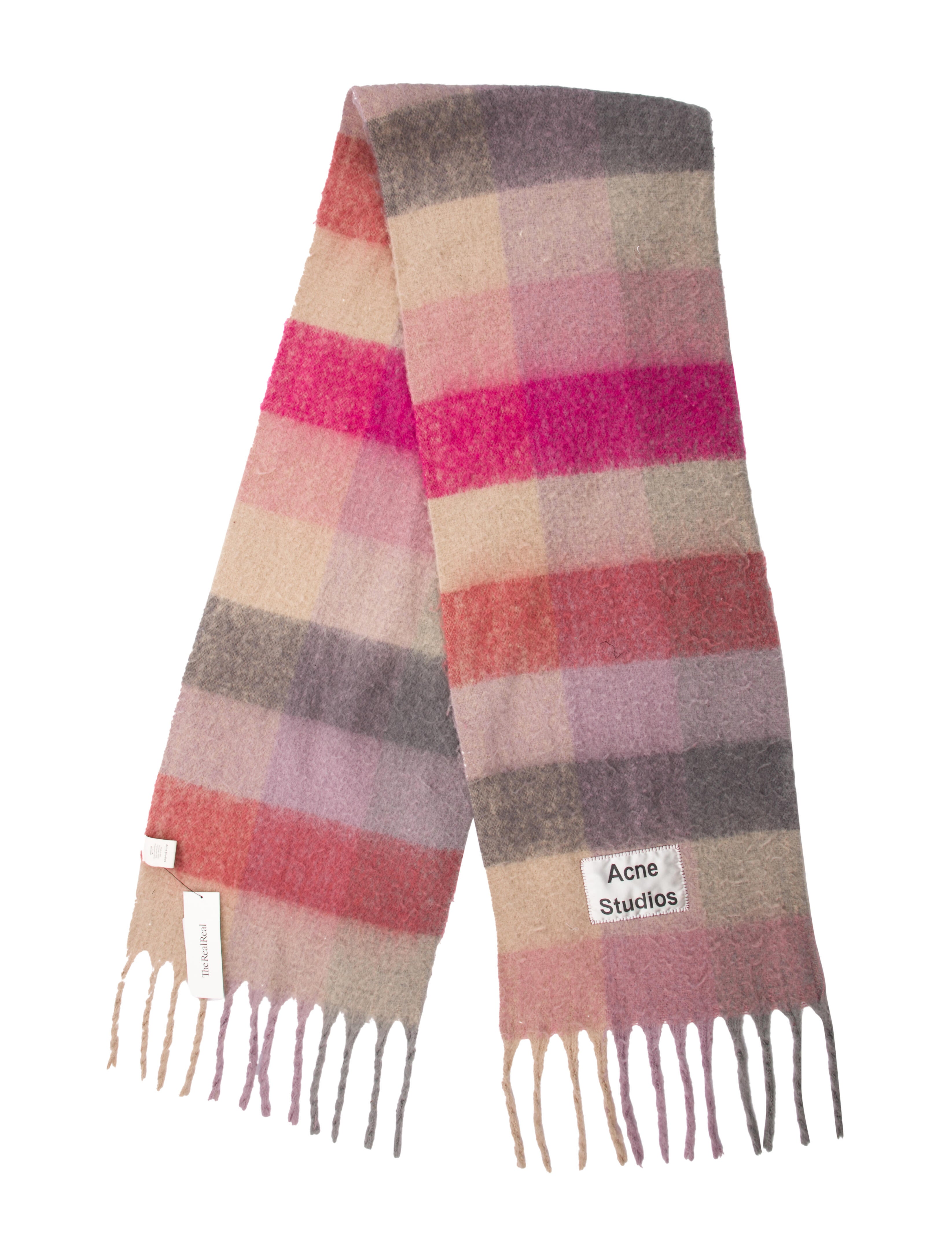 Acne Studios Cashmere Striped Scarf