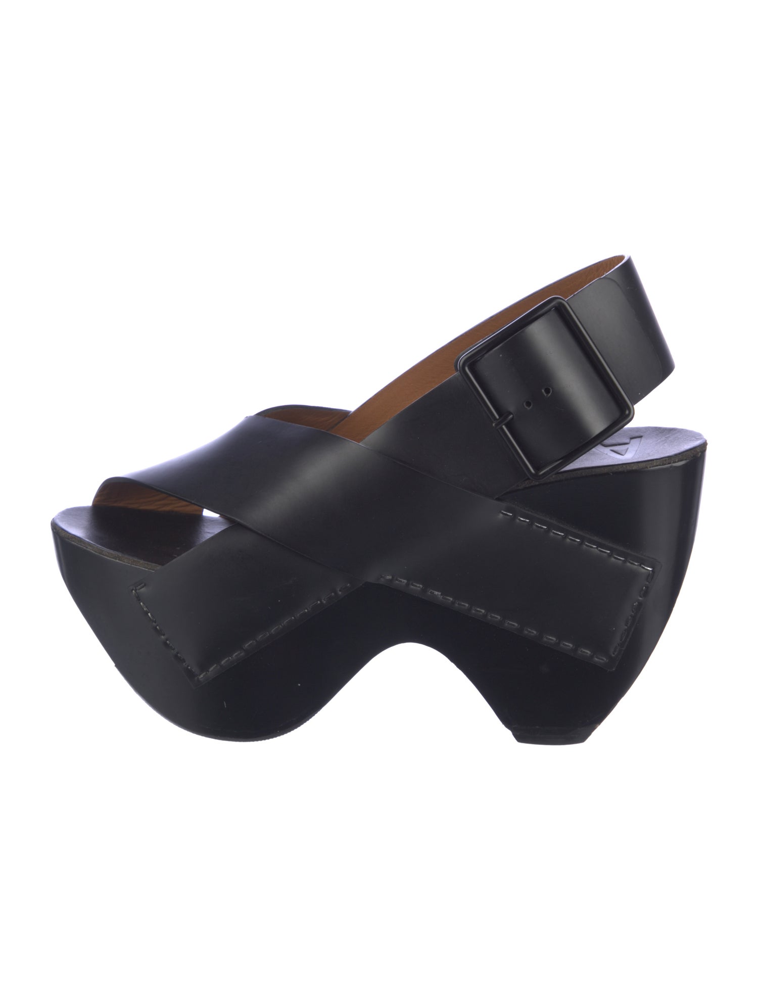 Acne Studios Leather Slingback Sandals