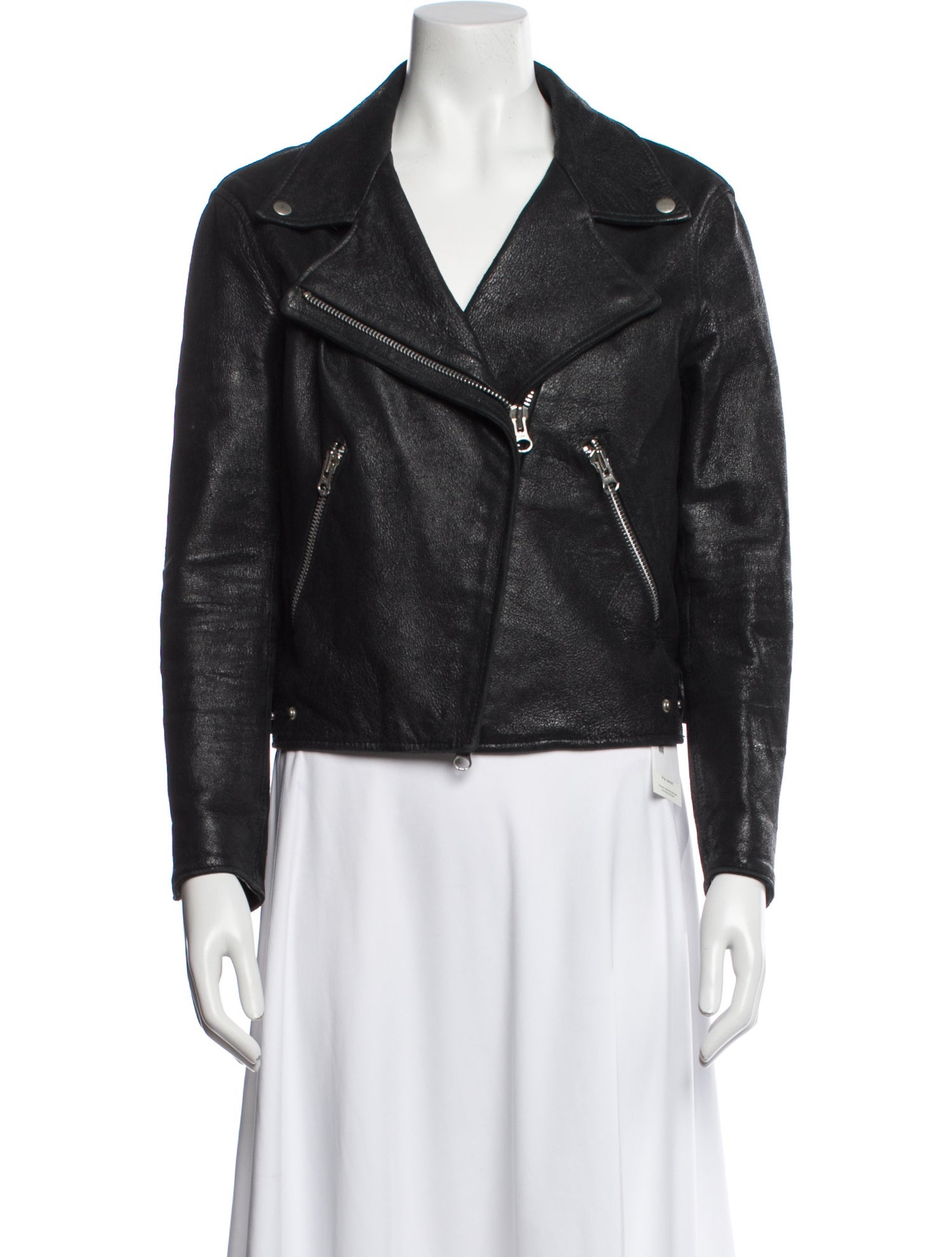 Acne Studios Leather Biker Jacket