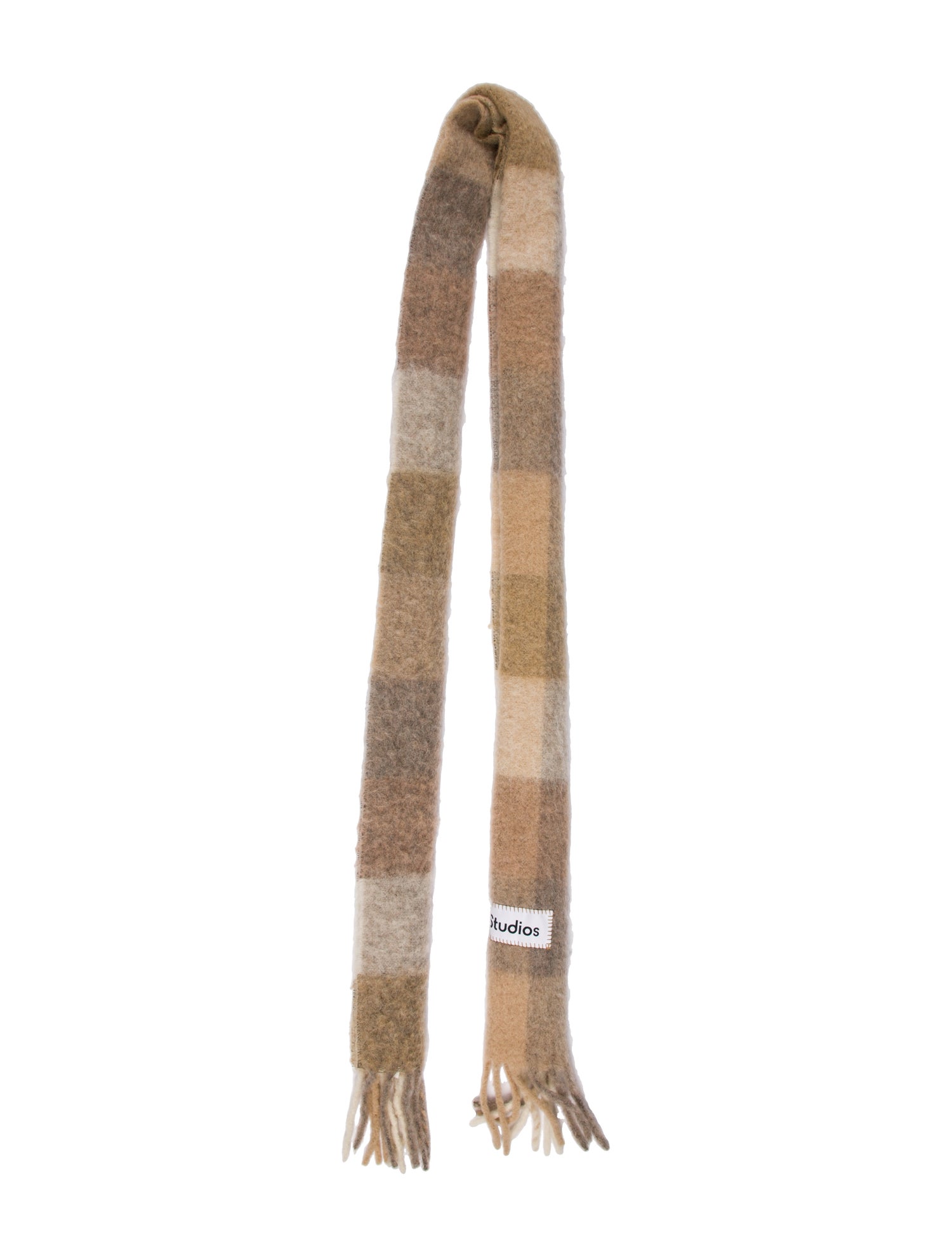 Acne Studios Alpaca Striped Scarf