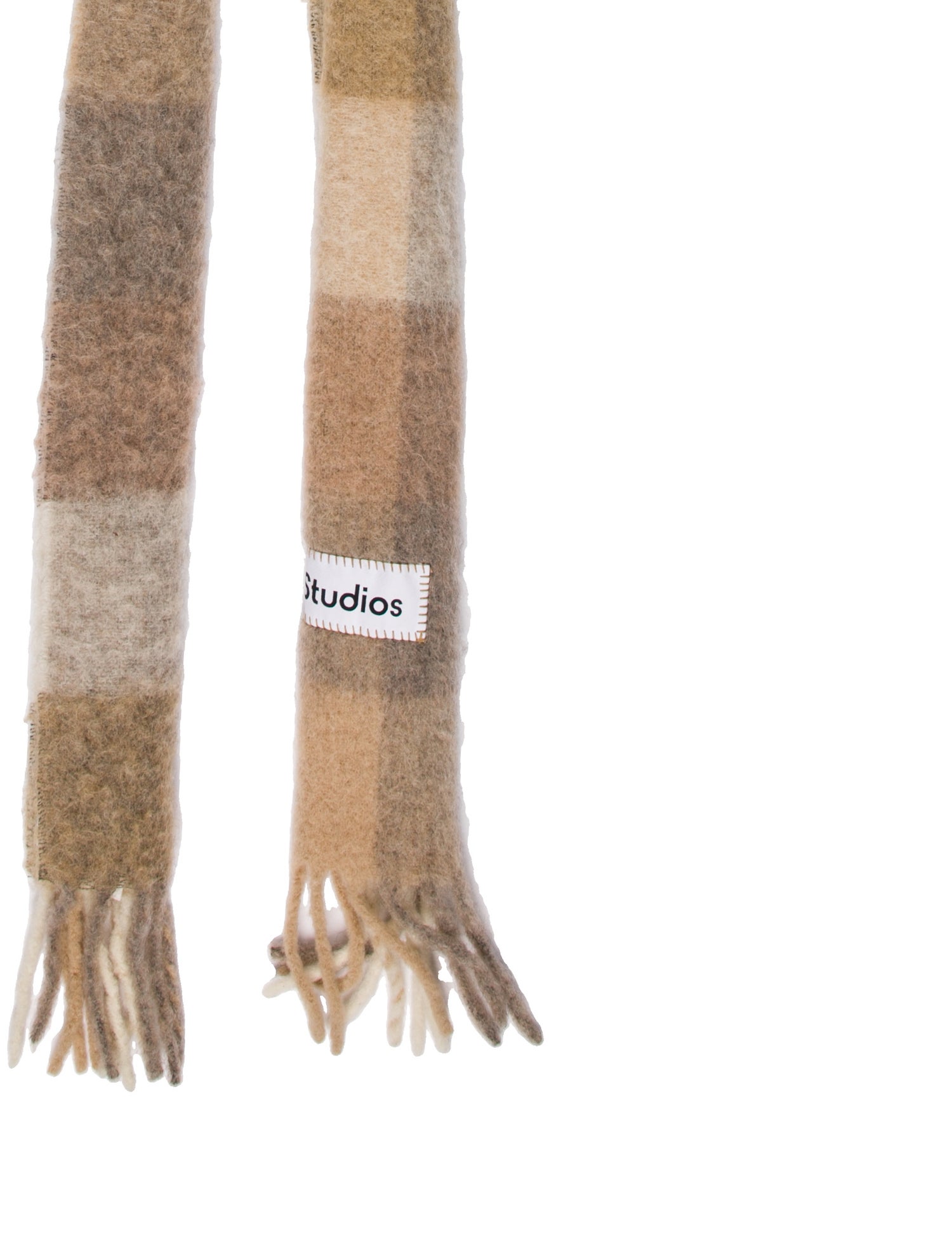 Acne Studios Alpaca Striped Scarf