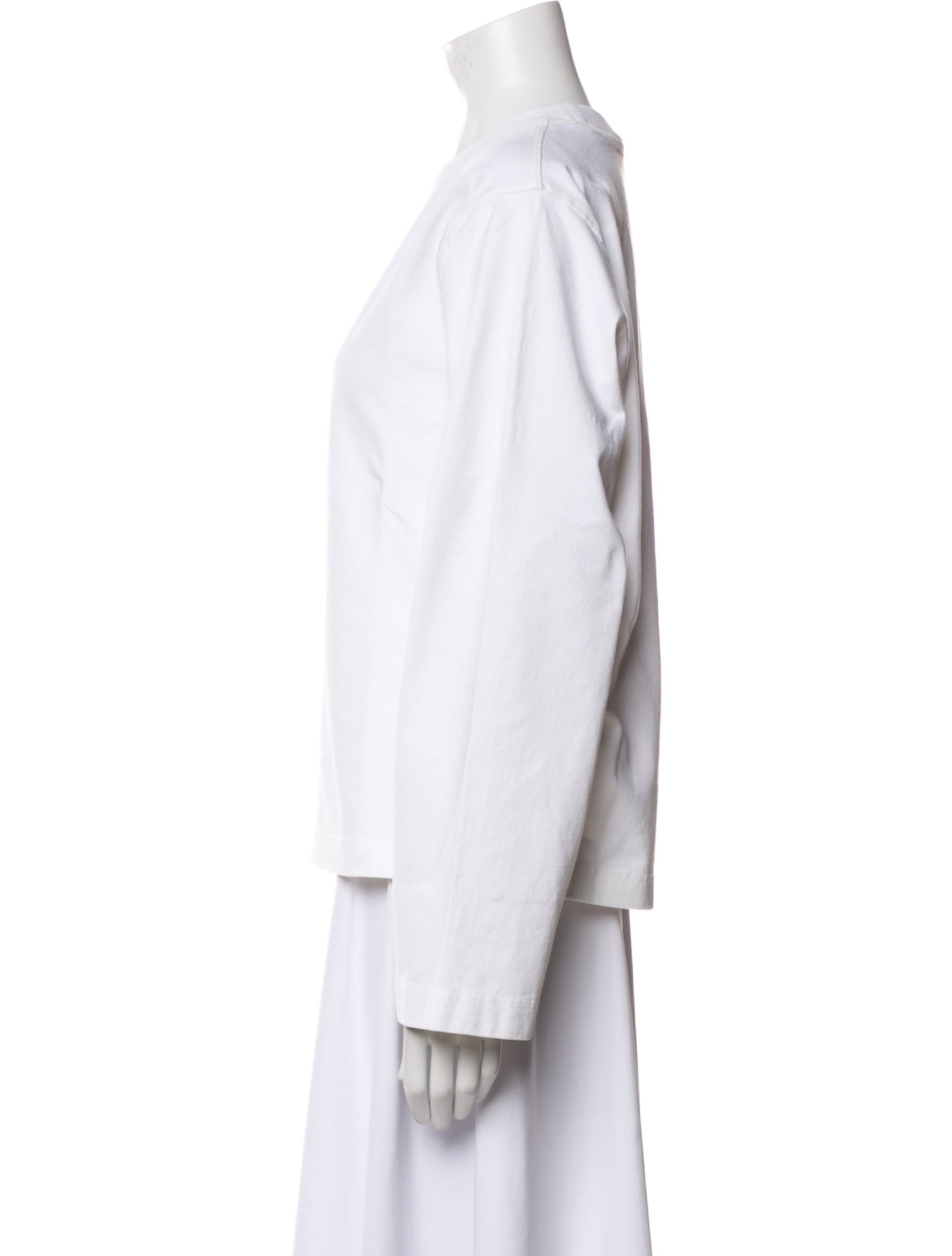 Acne Studios Crew Neck Long Sleeve Sweatshirt