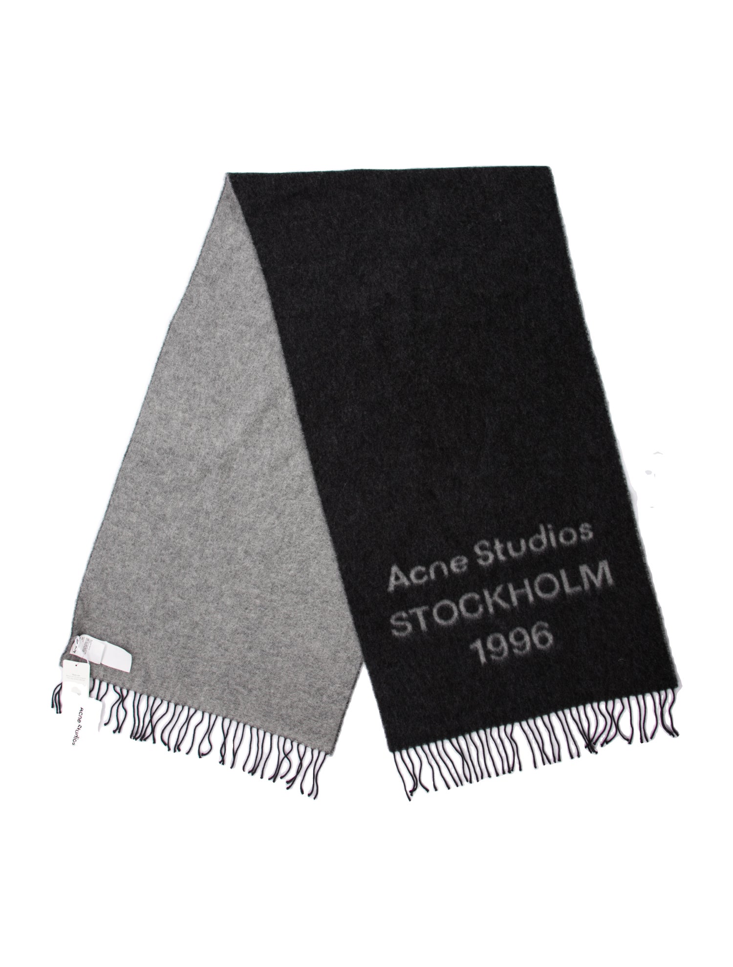 Acne Studios Wool Graphic Print Scarf w/ Tags