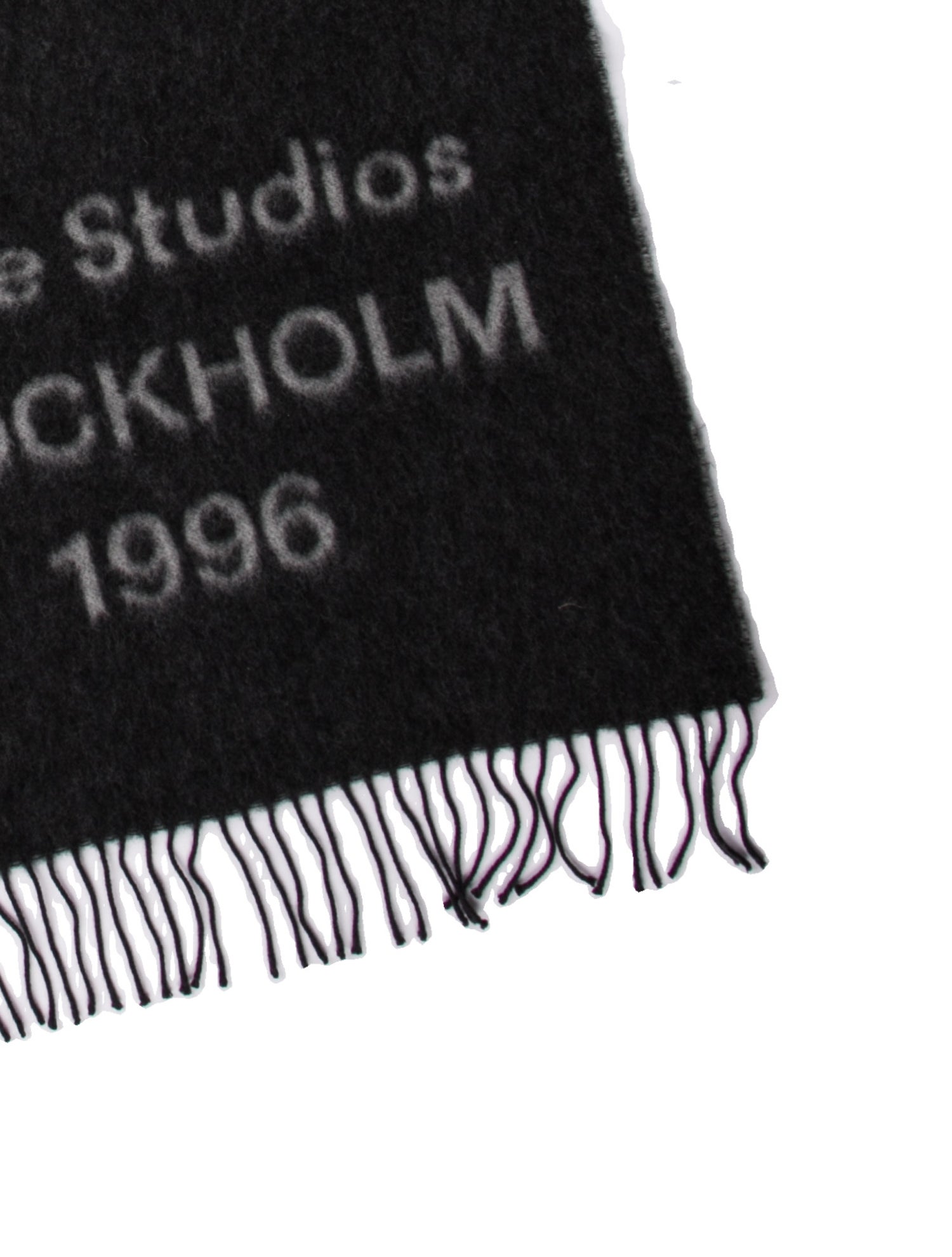 Acne Studios Wool Graphic Print Scarf w/ Tags