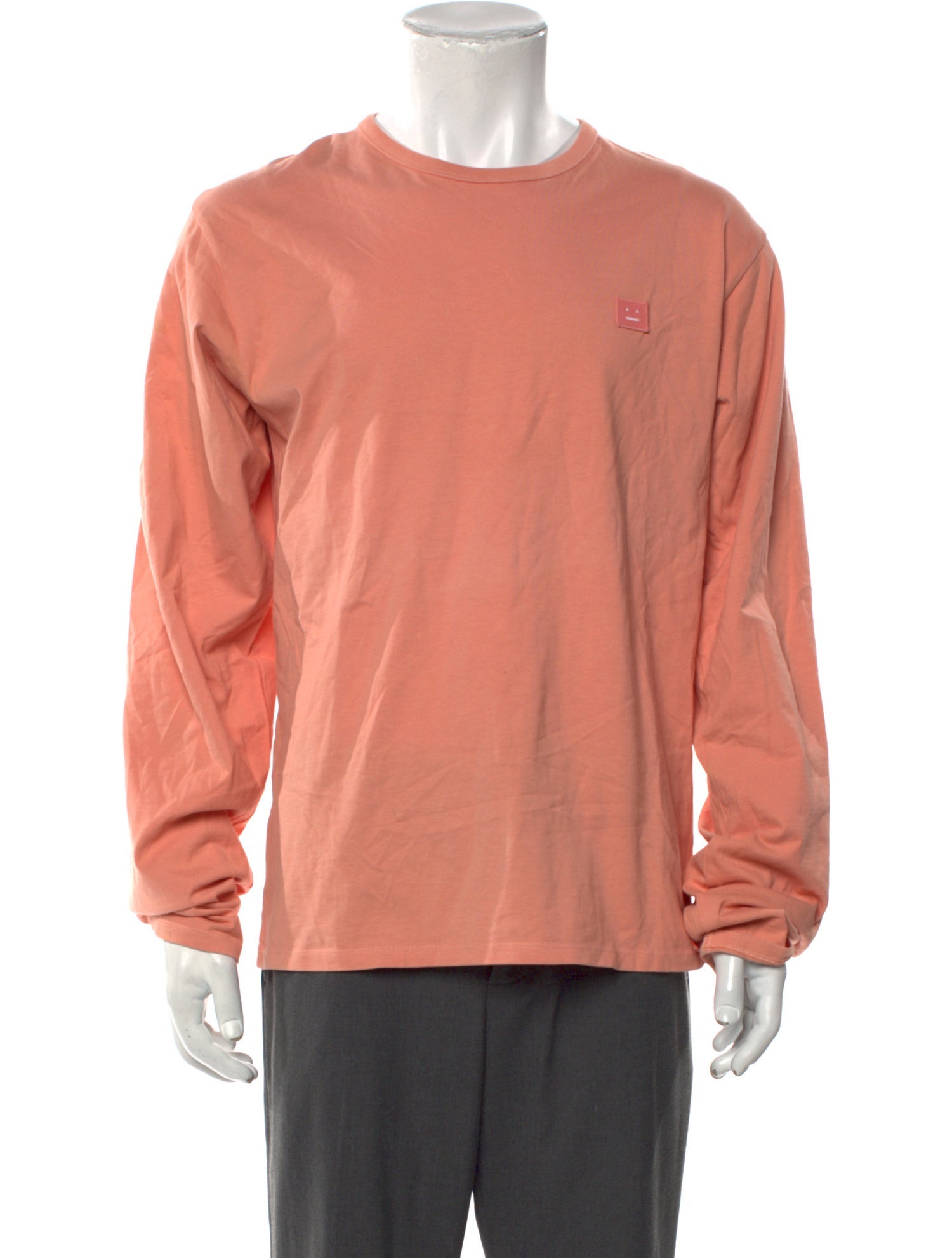 Acne Studios Crew Neck Long Sleeve T-Shirt
