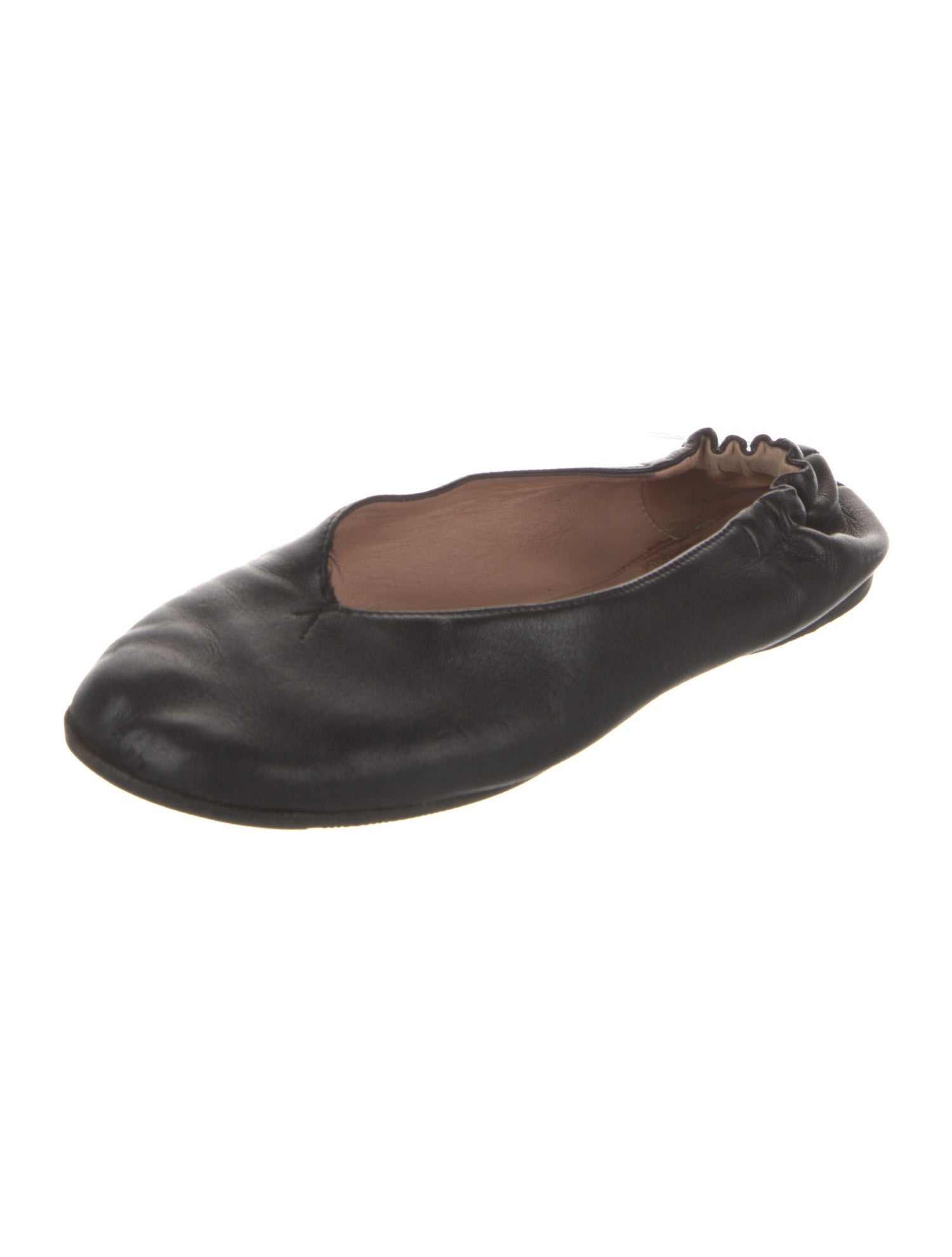 Acne Studios Leather Ballet Flats
