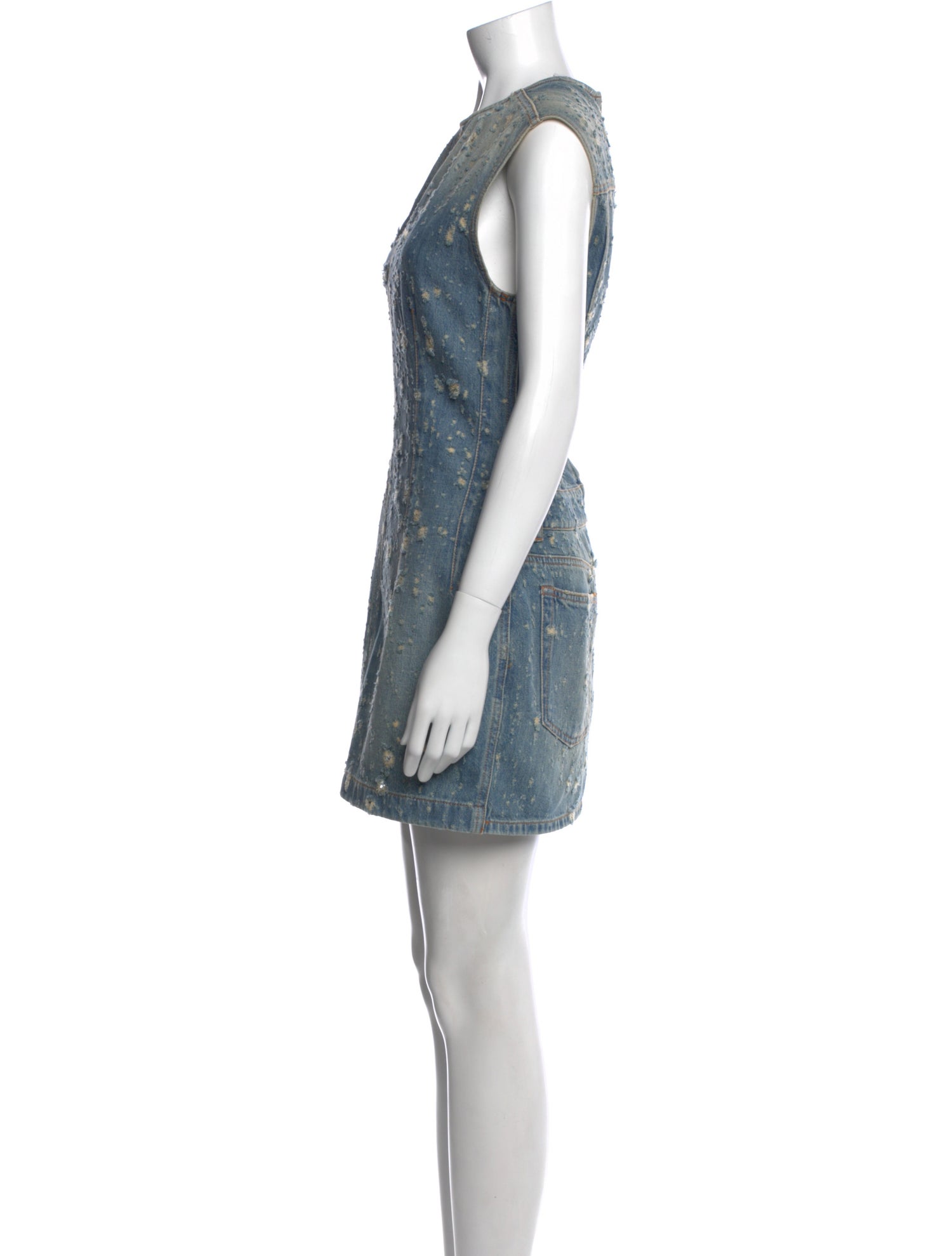 Acne Studios Printed Mini Dress