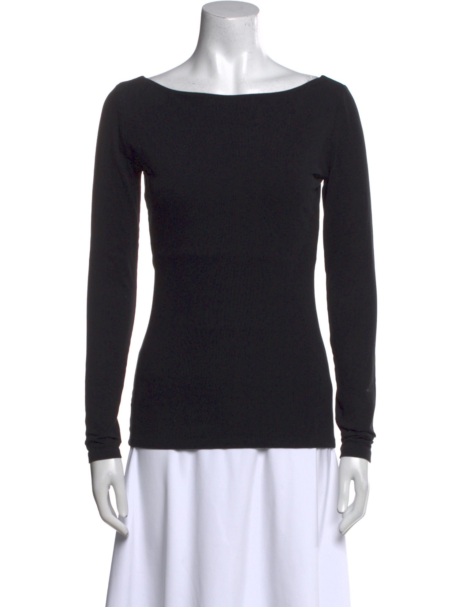 Acne Studios Bateau Neckline Long Sleeve Top