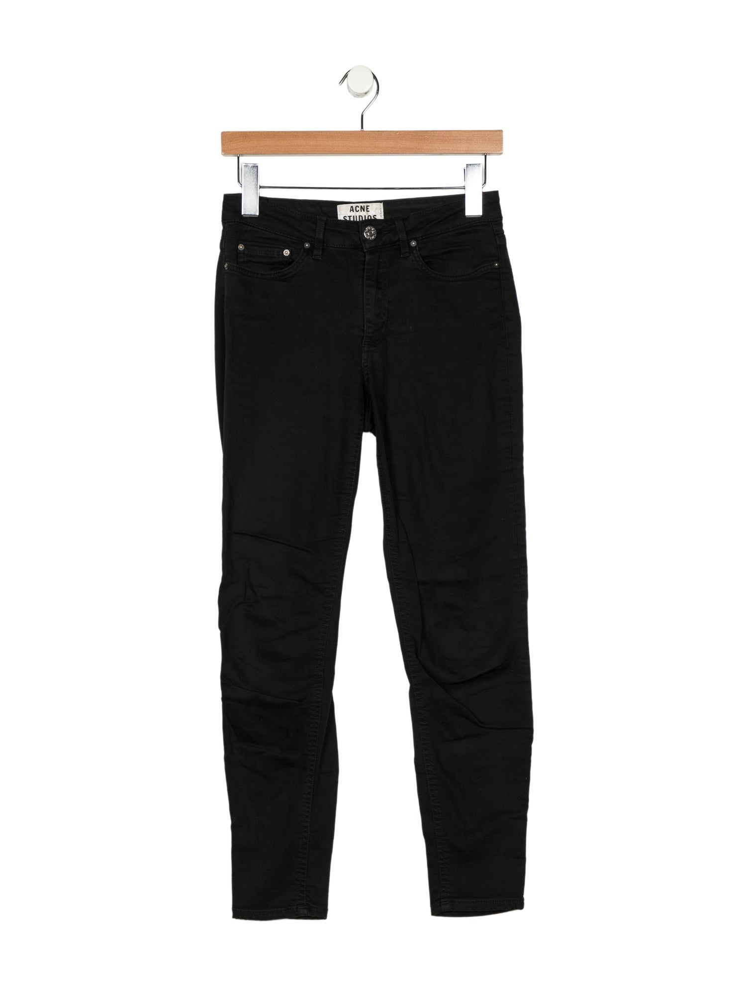 Acne Studios Mid-Rise Skinny Leg Jeans