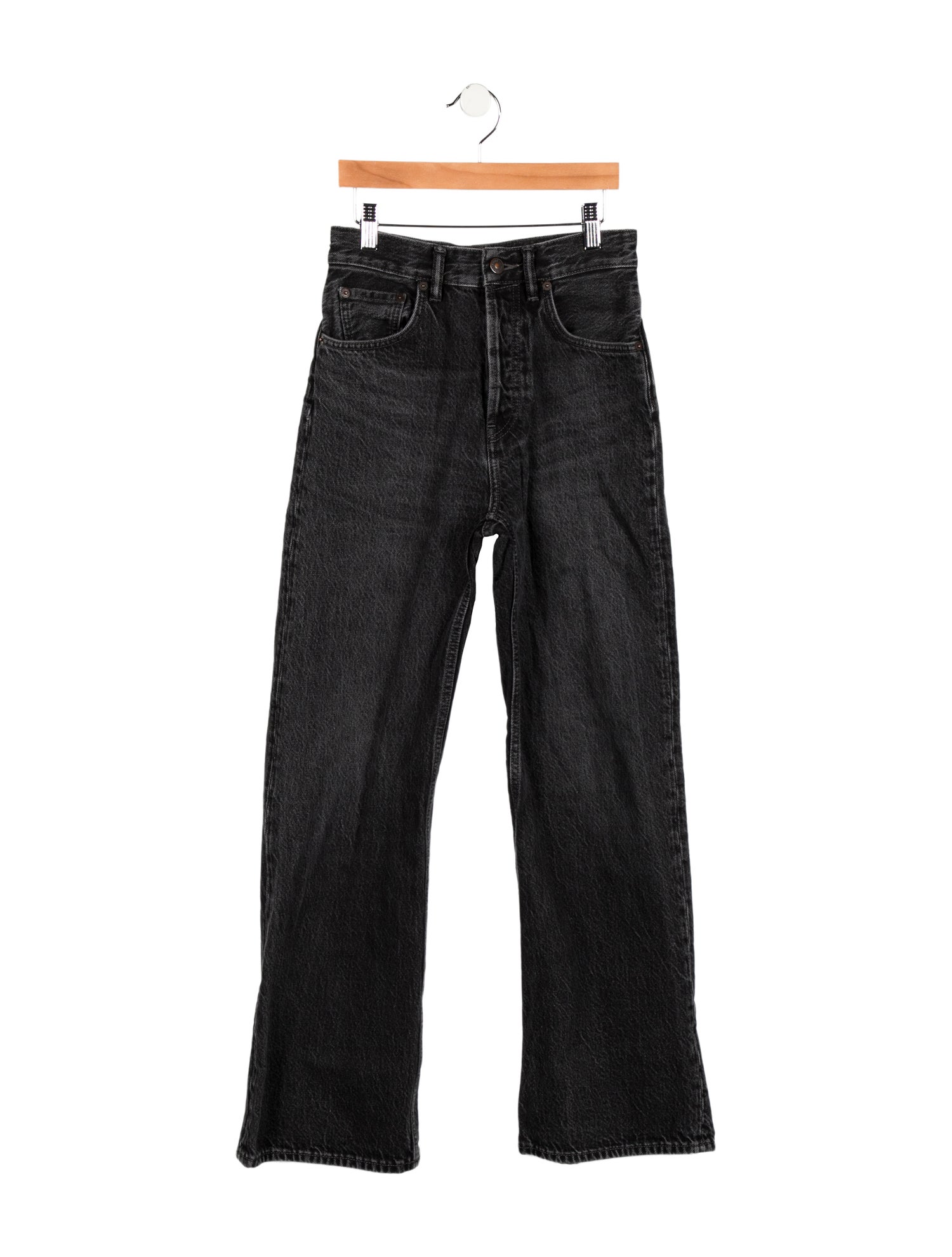 Acne Studios Mid-Rise Wide Leg Jeans
