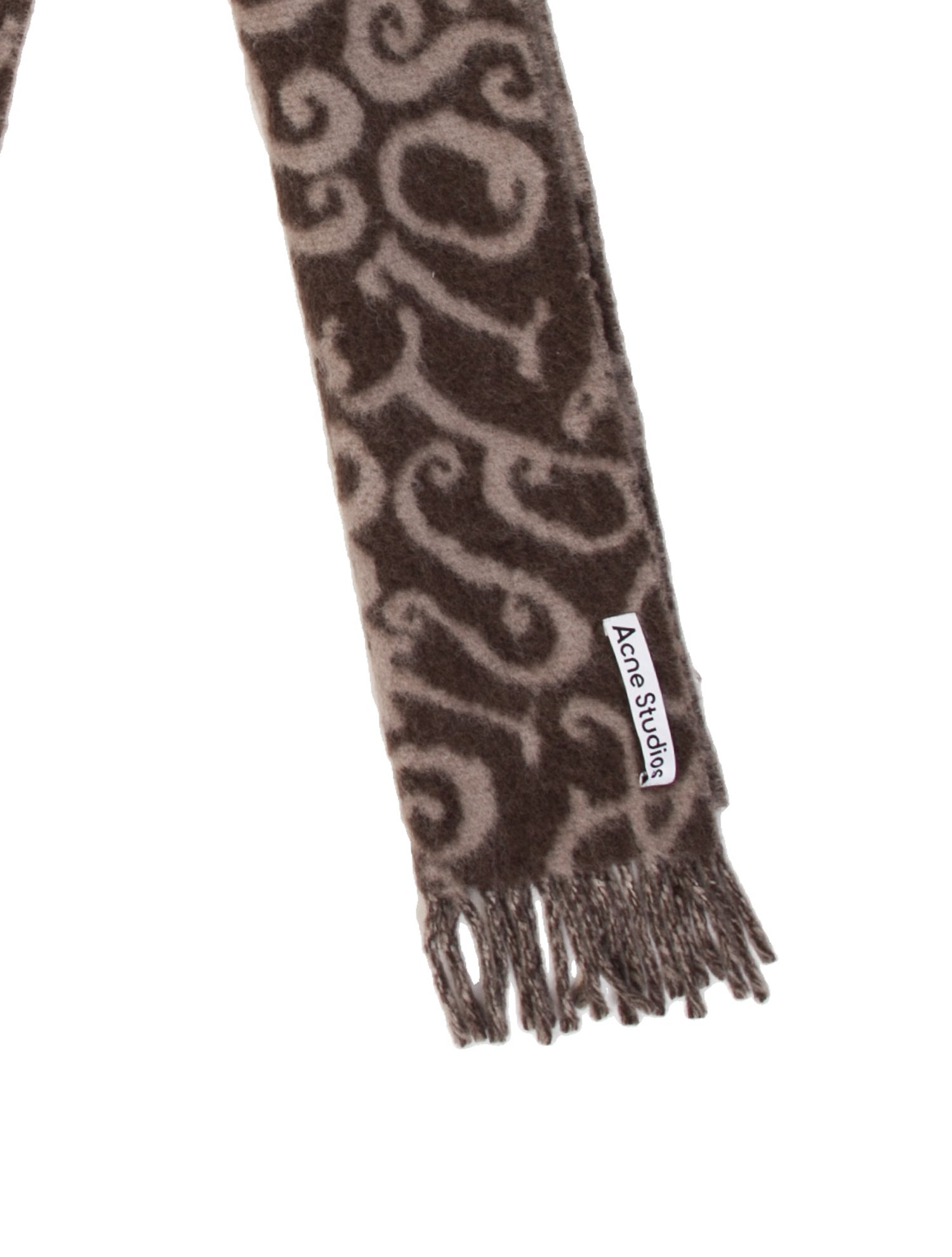 Acne Studios Wool Printed Scarf