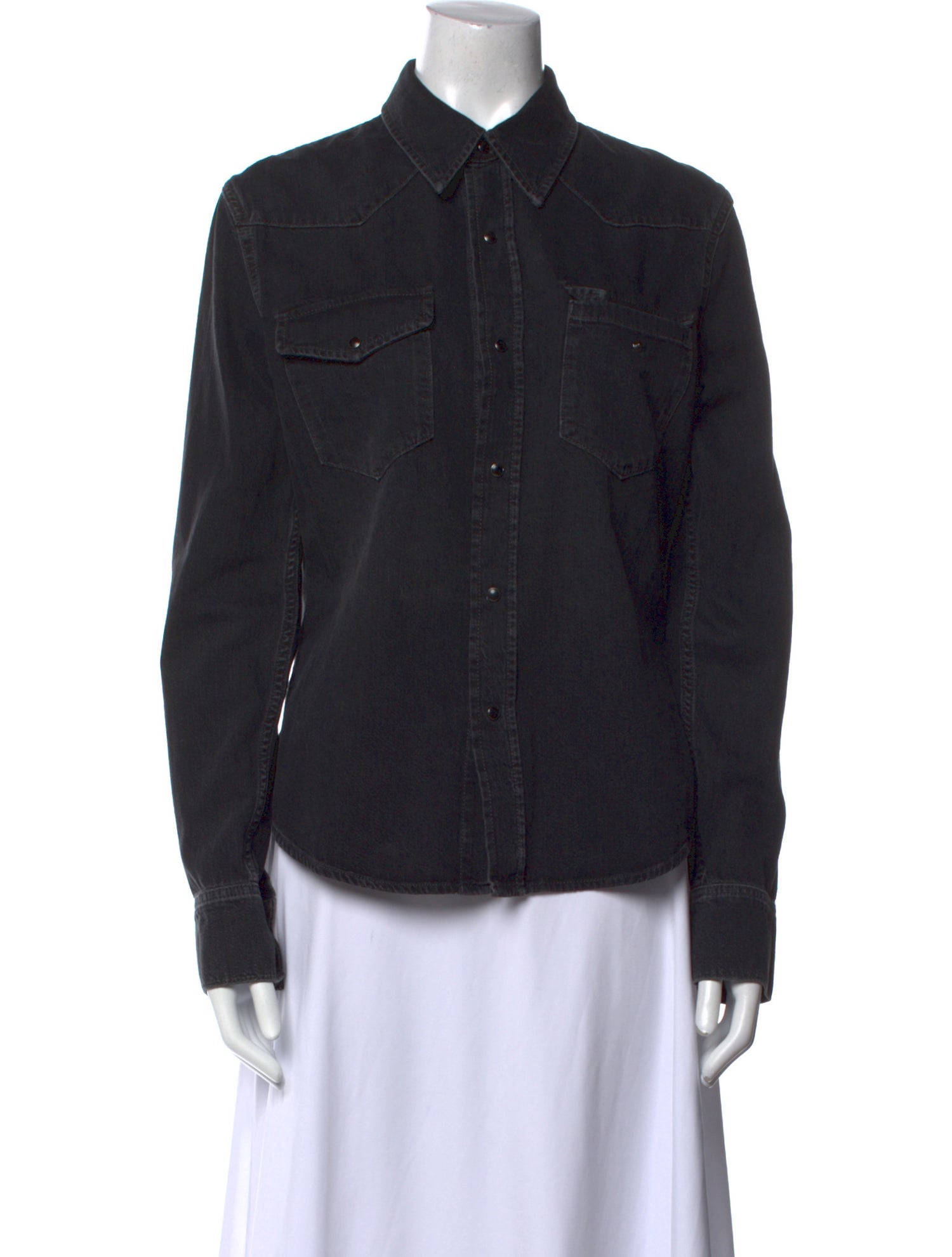 Acne Studios Long Sleeve Button-Up Top