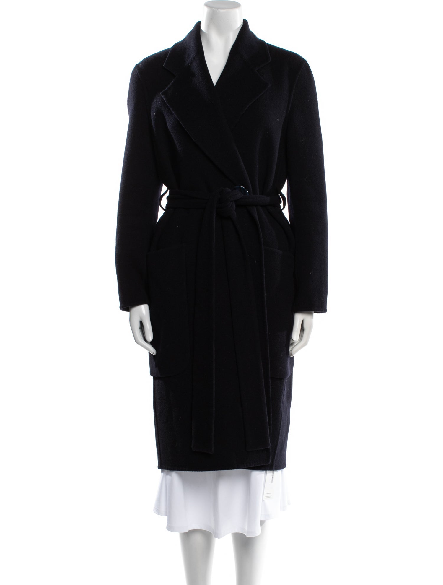 Acne Studios Wool Faux Fur Coat