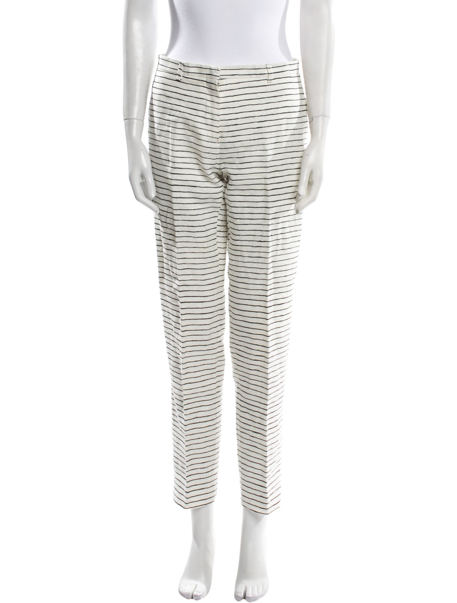 Acne Studios Linen Straight Leg Pants