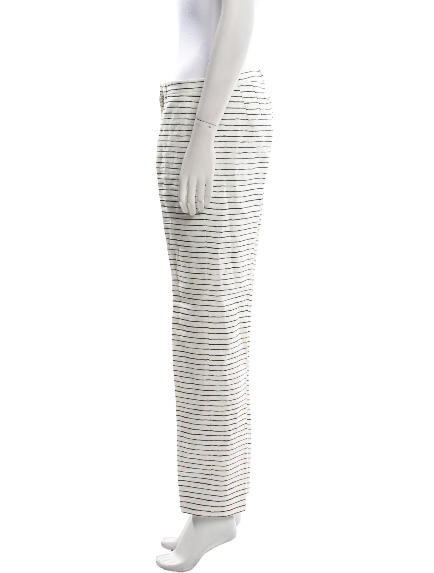 Acne Studios Linen Straight Leg Pants