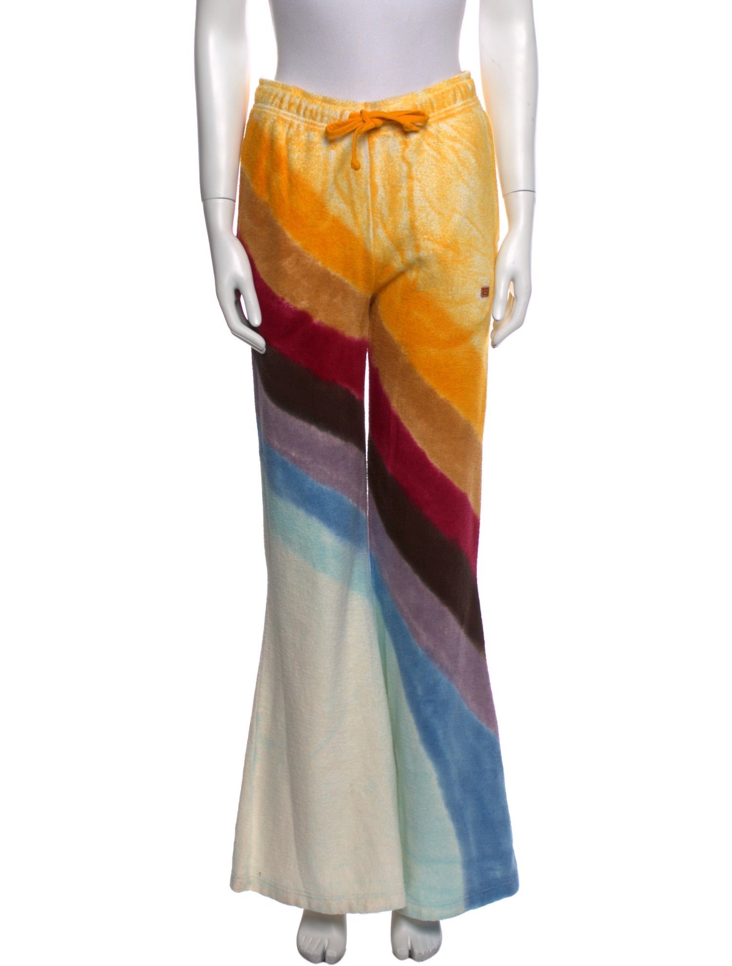 Acne Studios Terry Cloth Wide Leg Pants