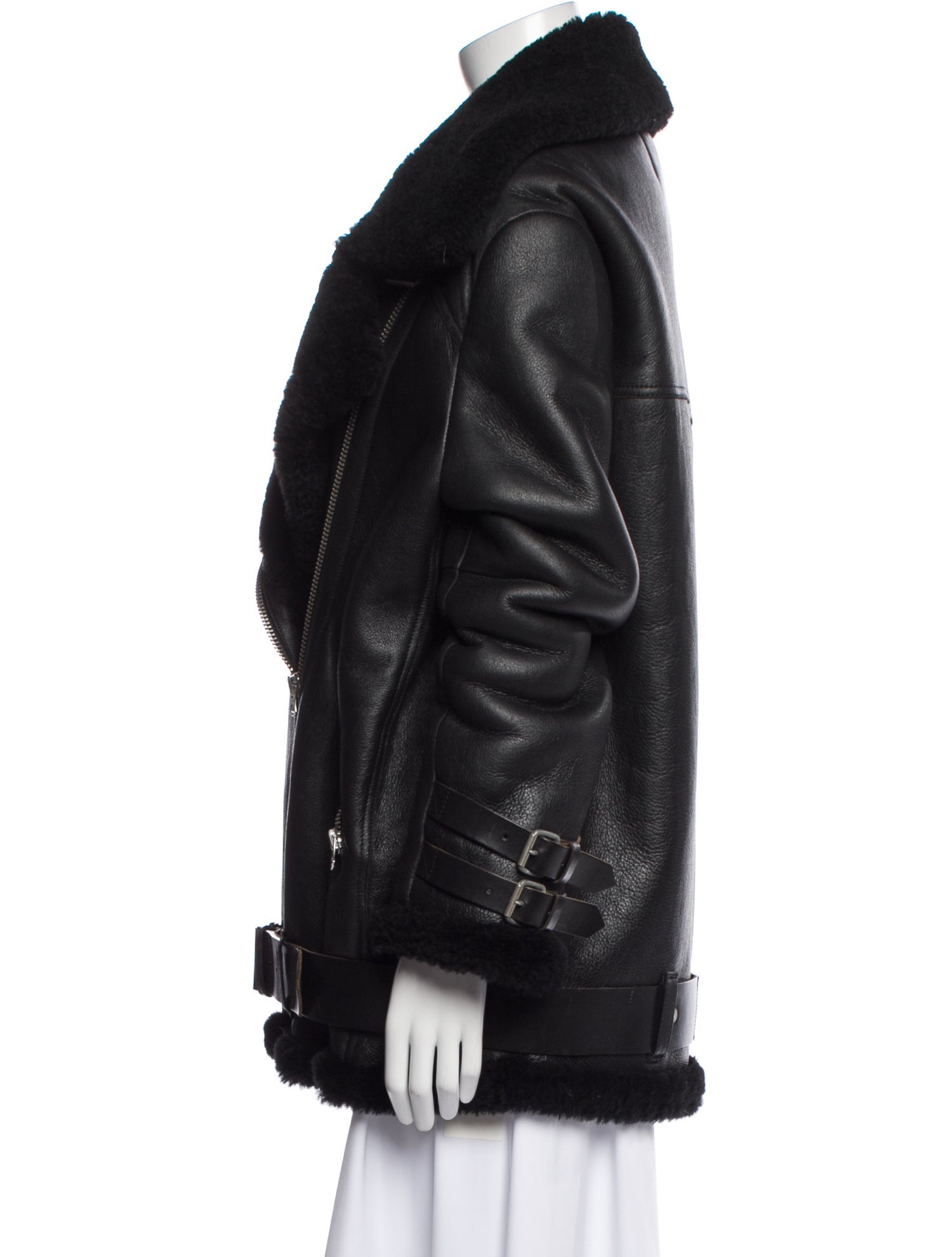 Acne Studios Shearling Fur Jacket