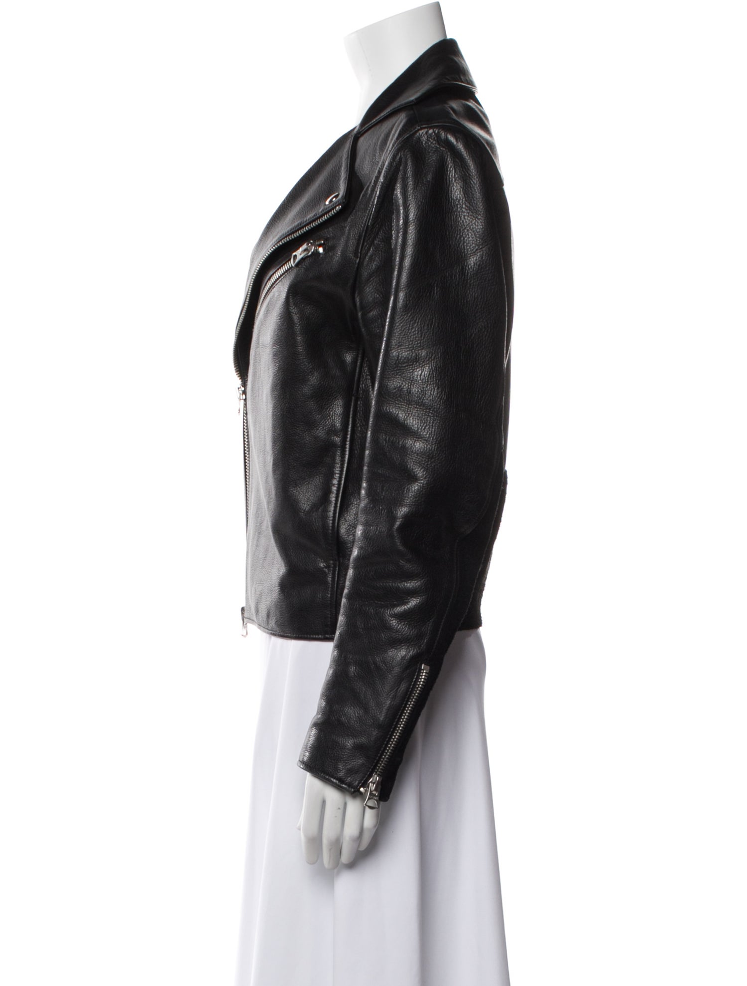 Acne Studios Leather Biker Jacket