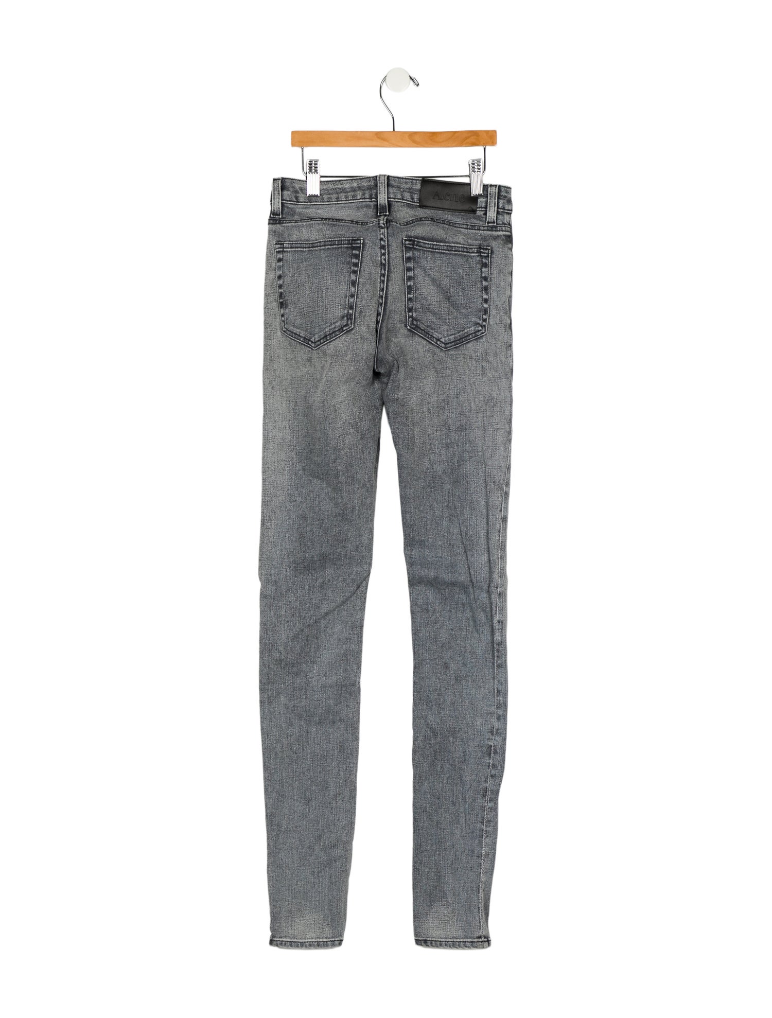 Acne Studios Mid-Rise Skinny Leg Jeans