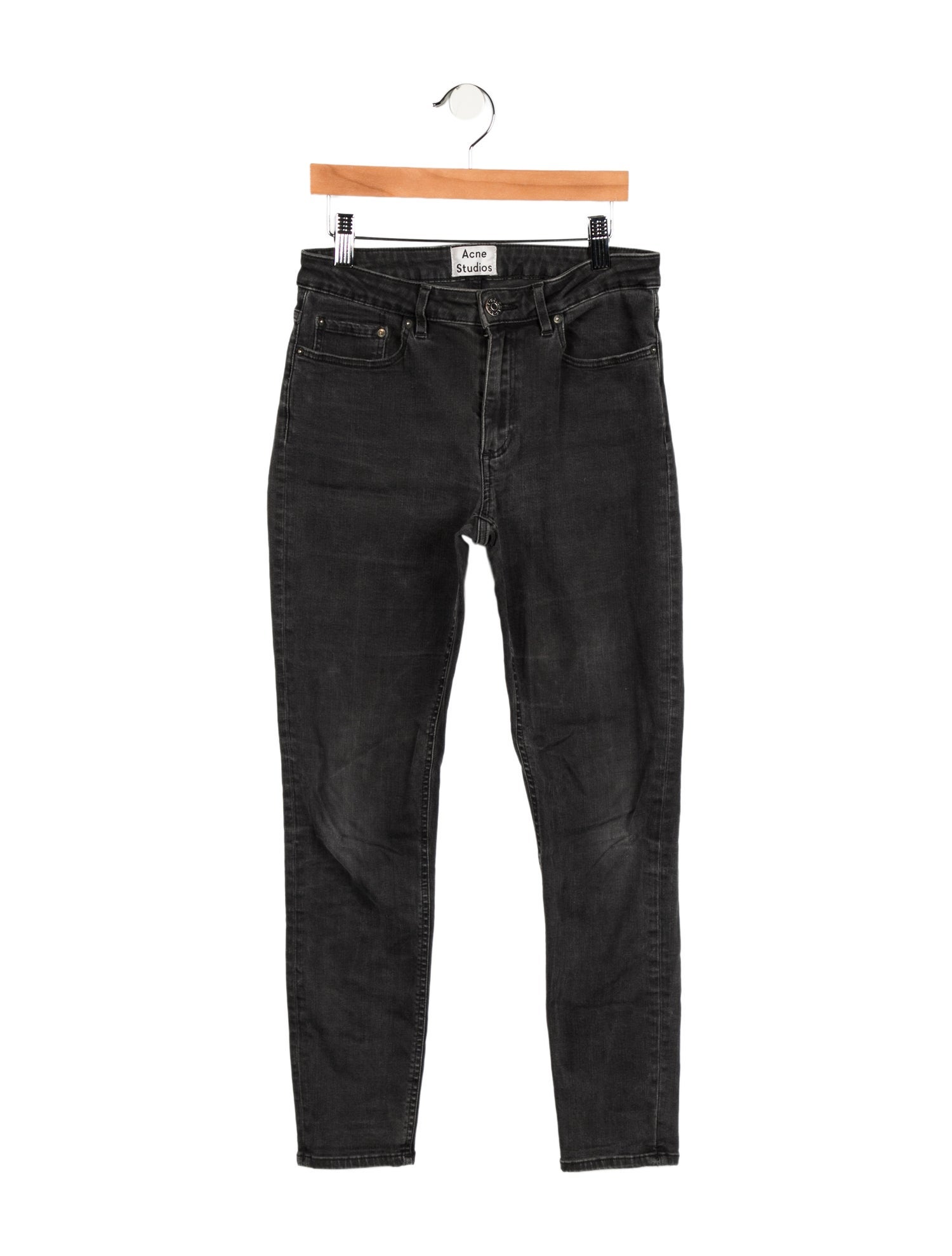 Acne Studios Mid-Rise Skinny Leg Jeans