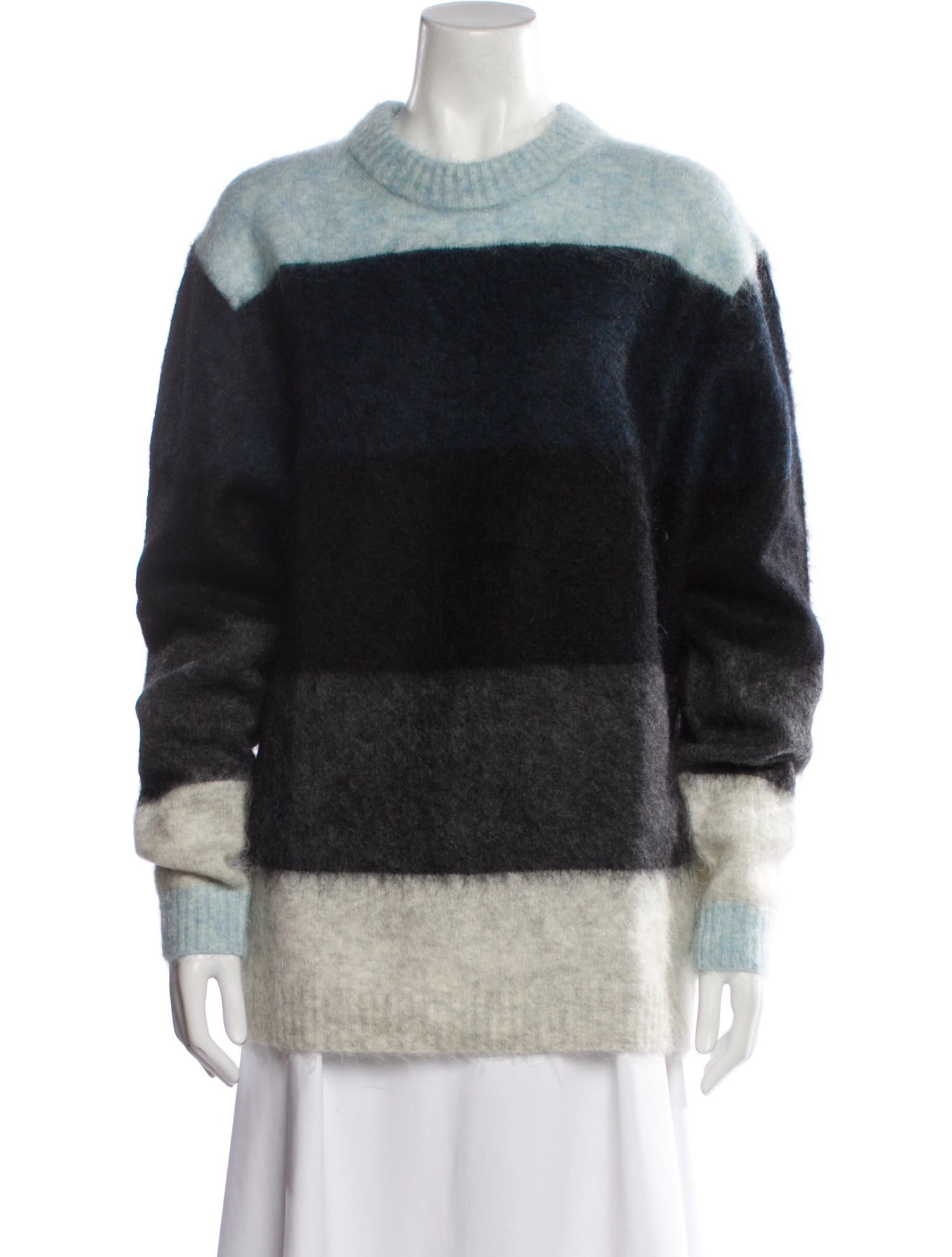 Acne Studios Striped Mock Neck Sweater w/ Tags