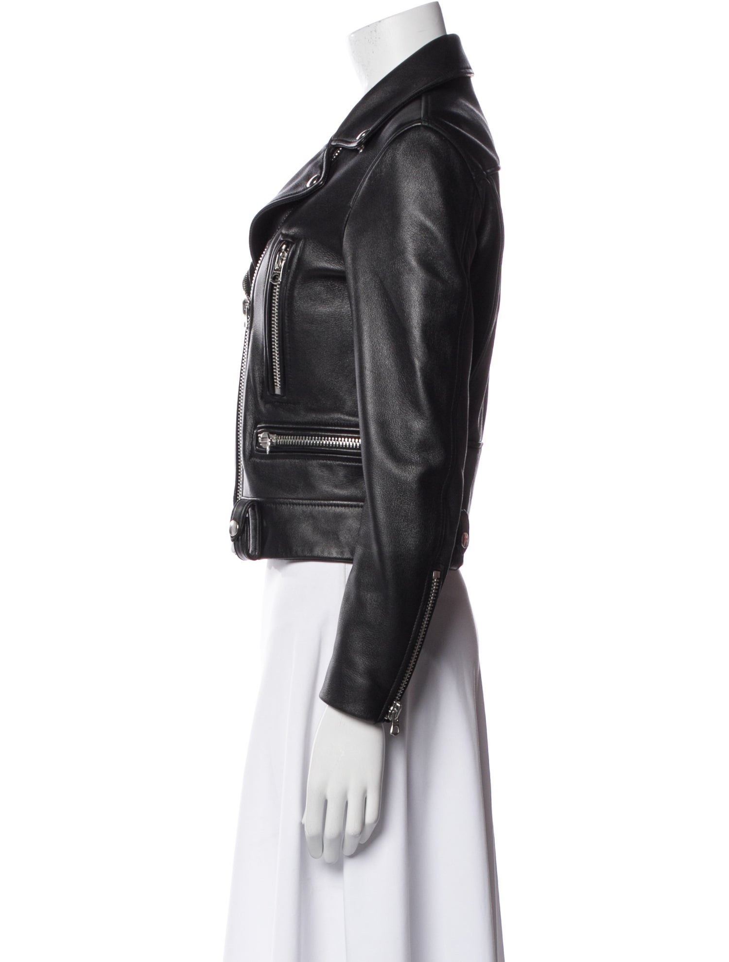 Acne Studios Leather Biker Jacket