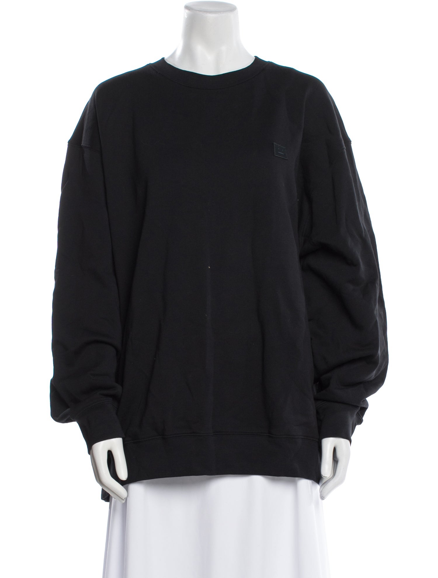 Acne Studios Crew Neck Long Sleeve Sweatshirt