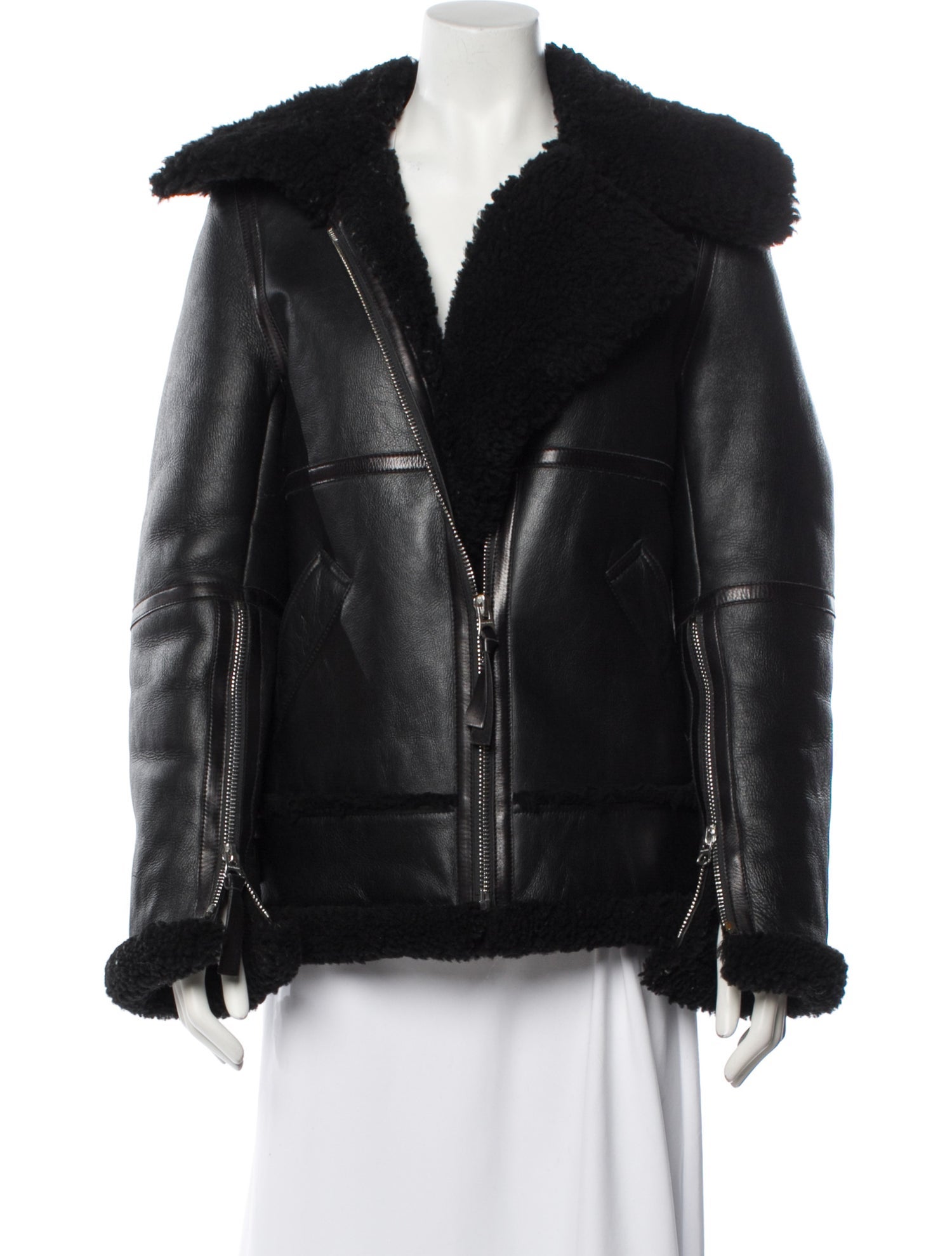 Acne Studios Shearling Fur Jacket