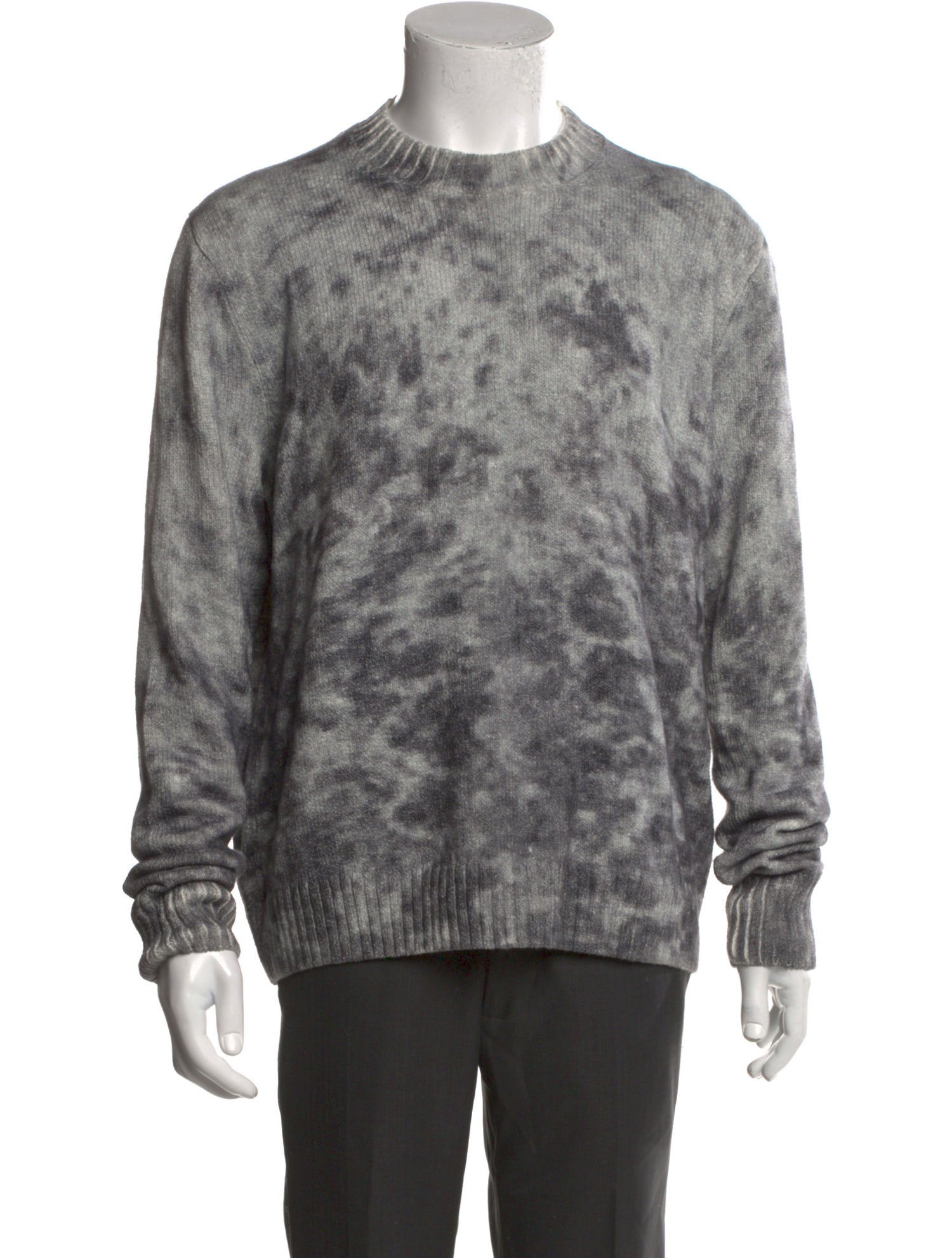Acne Studios Tie-Dye Print Crew Neck Pullover