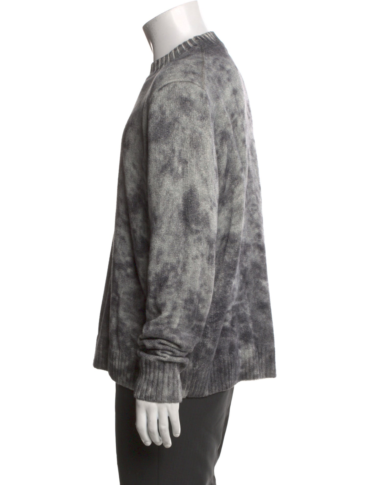 Acne Studios Tie-Dye Print Crew Neck Pullover