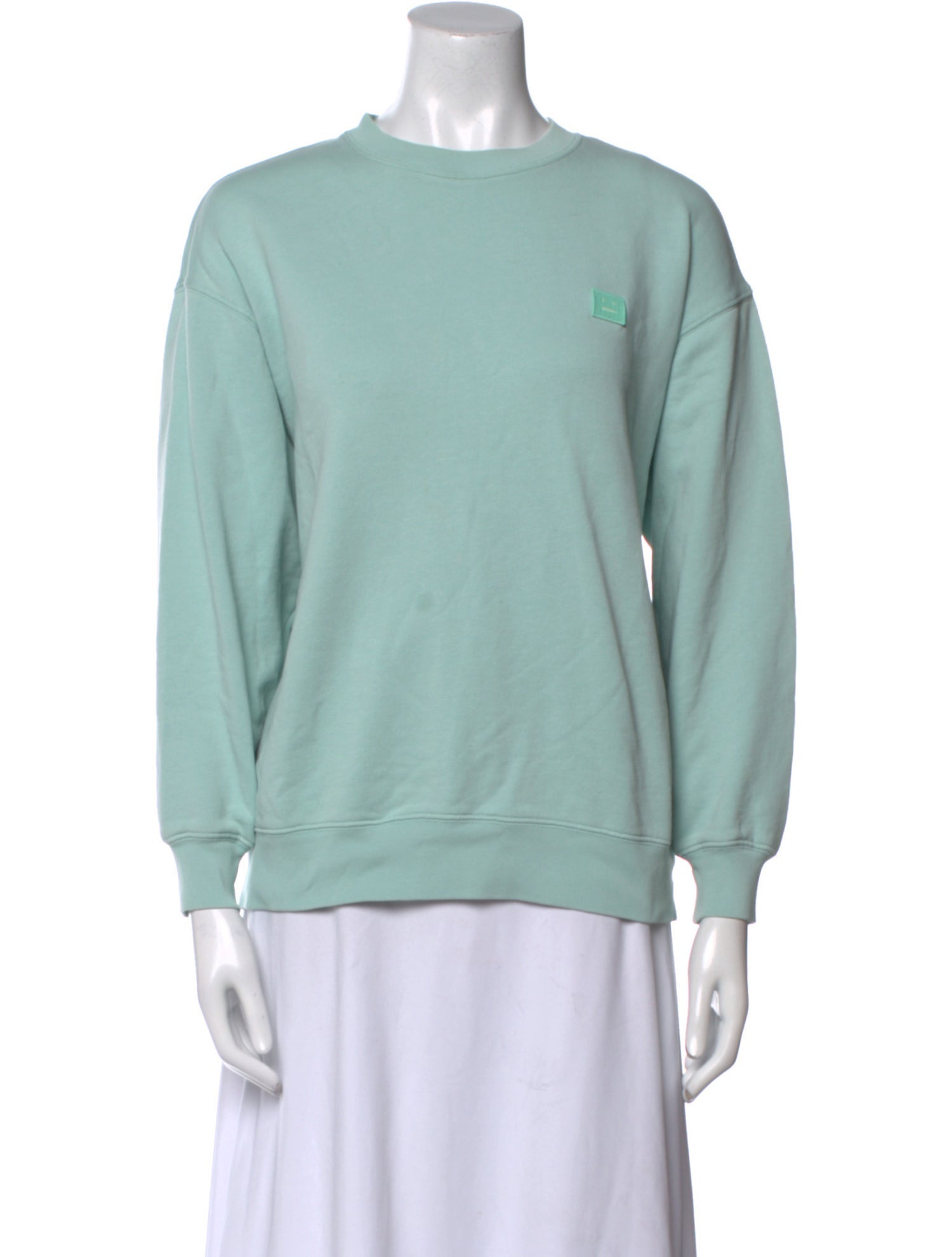 Acne Studios Crew Neck Long Sleeve Sweatshirt