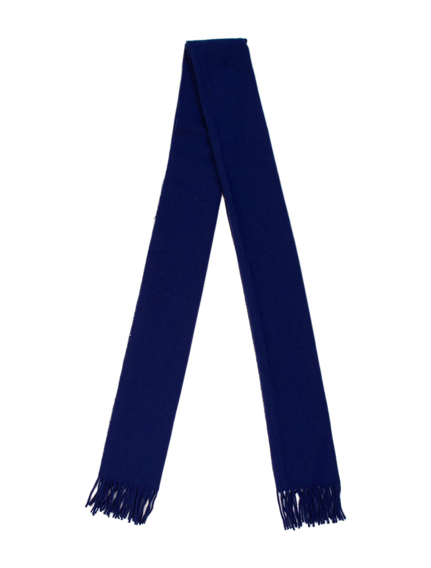 Acne Studios Virgin Wool Scarf - Blue Scarves and Shawls
