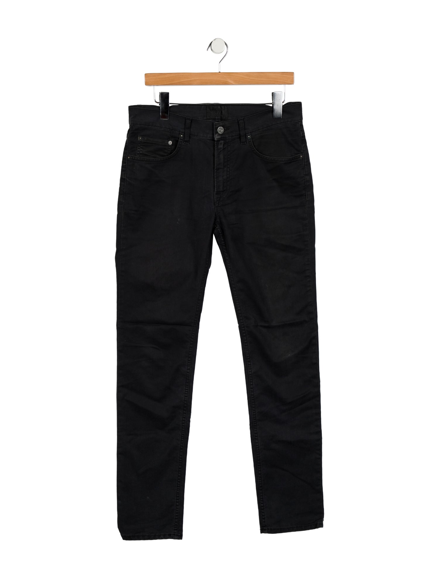 Acne Studios Mid-Rise Straight Leg Jeans