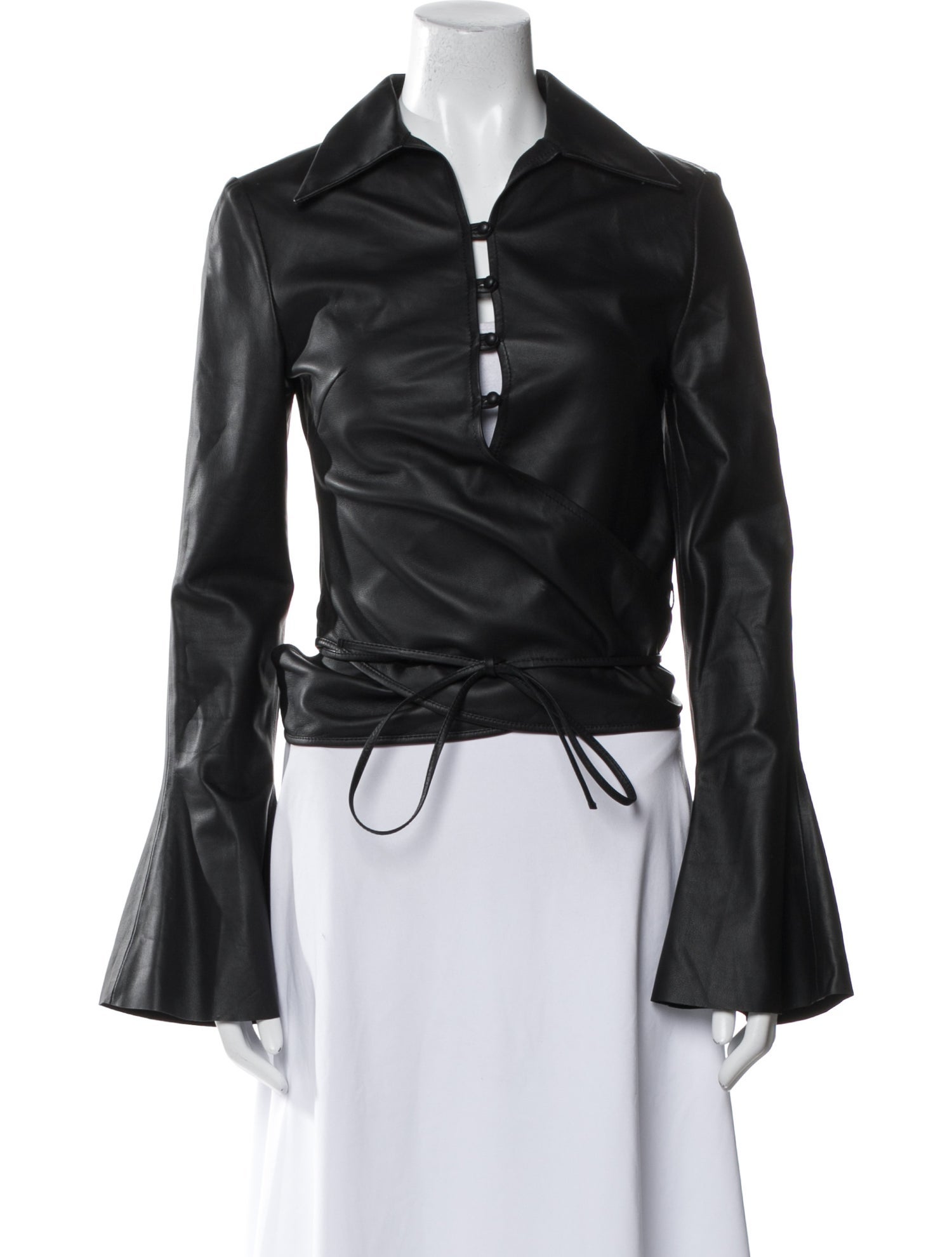 Acne Studios Lamb Leather Biker Jacket