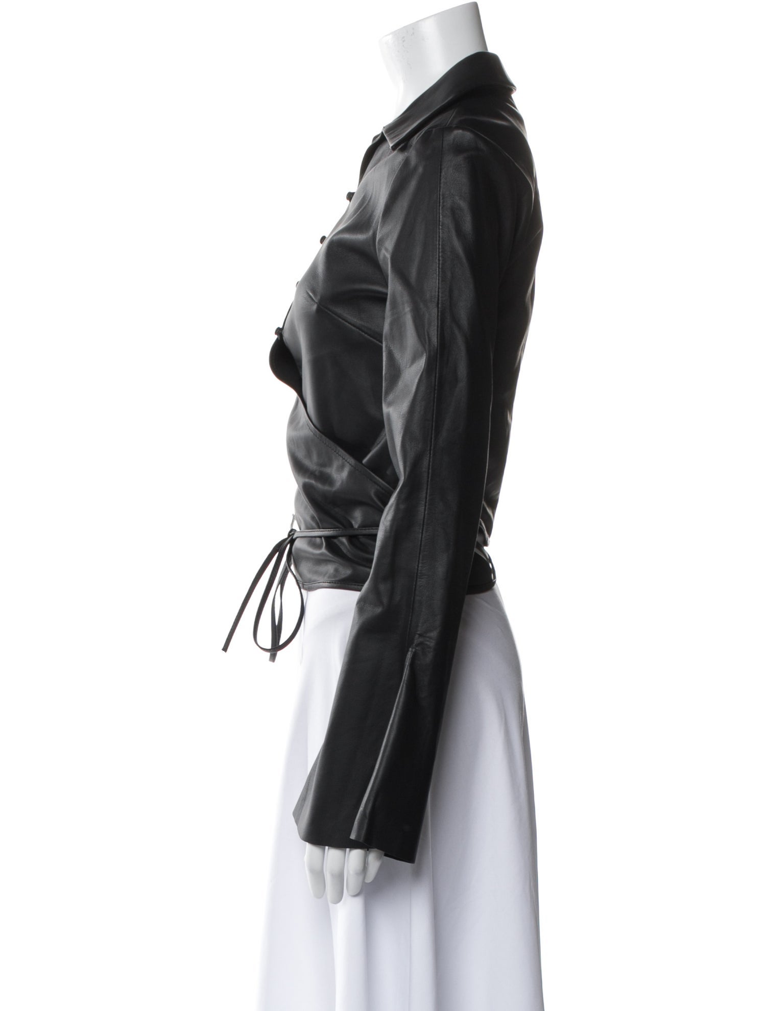 Acne Studios Lamb Leather Biker Jacket