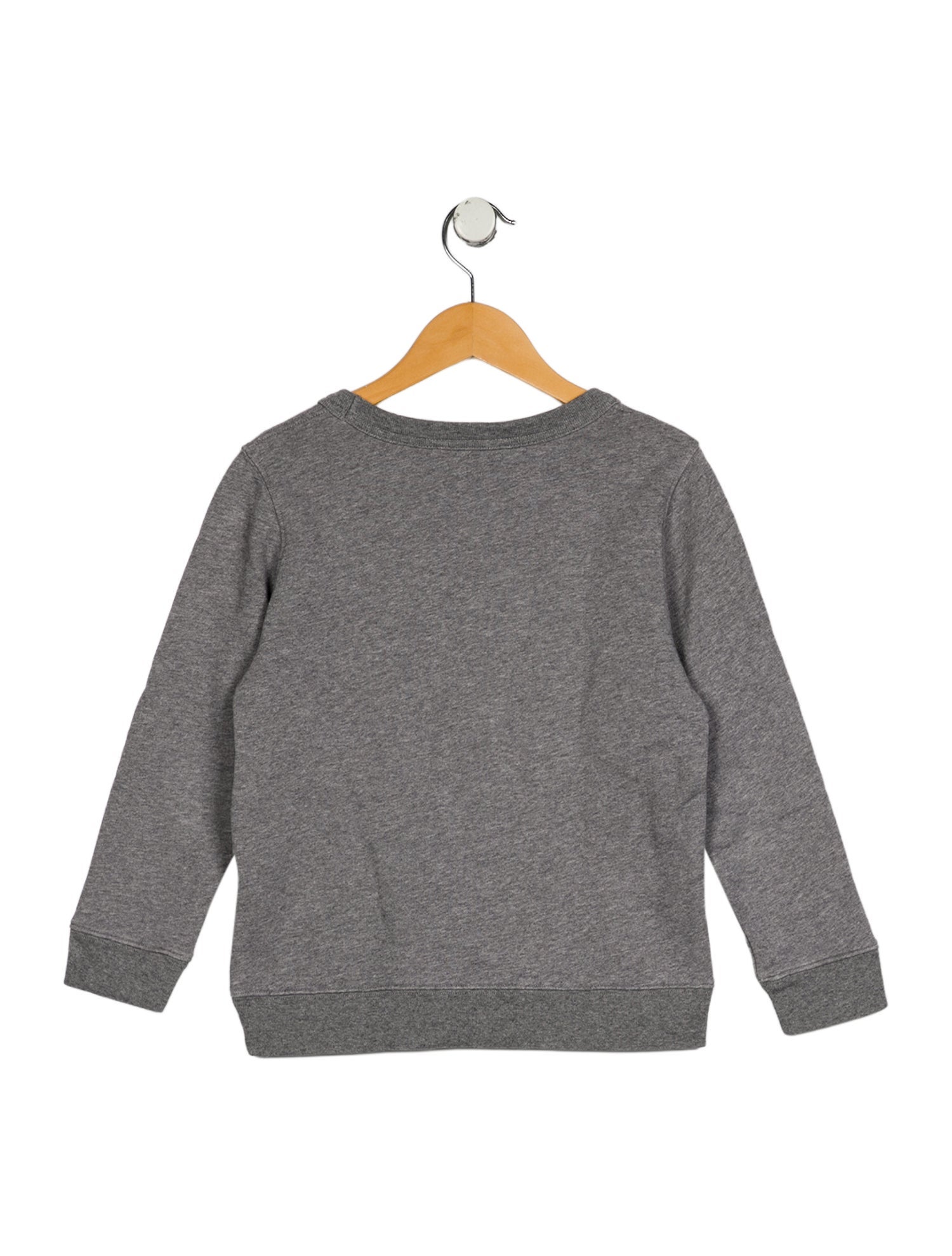 Acne Studios Girls' Embroidered Long Sleeve Top