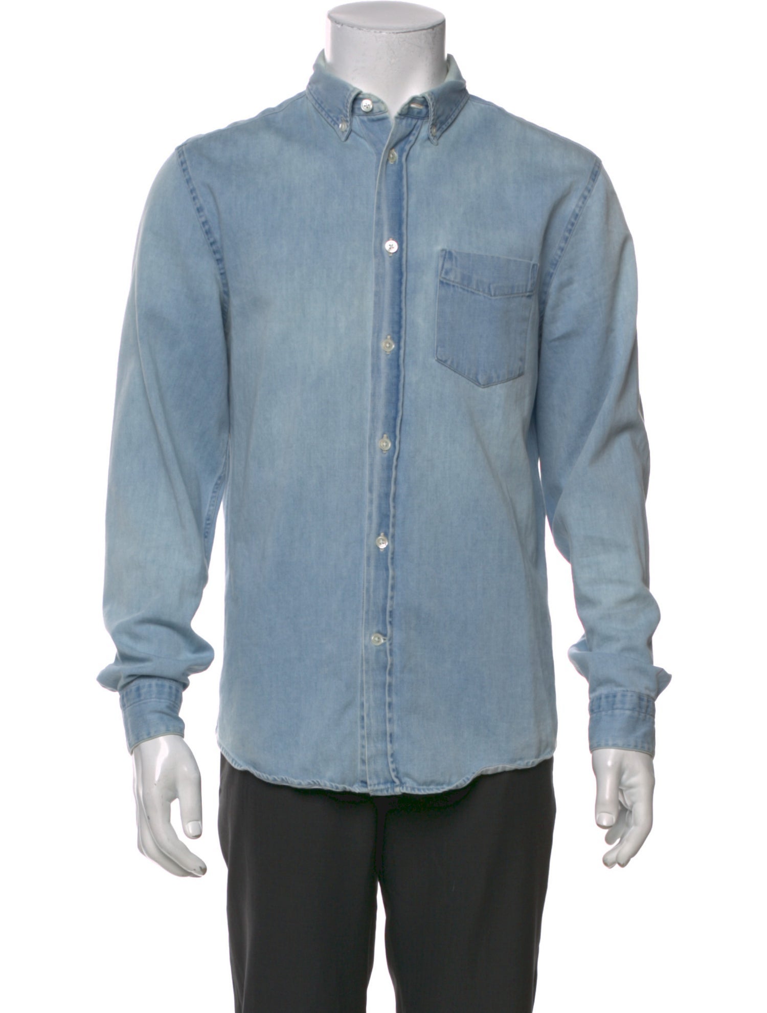 Acne Studios Long Sleeve Denim Shirt