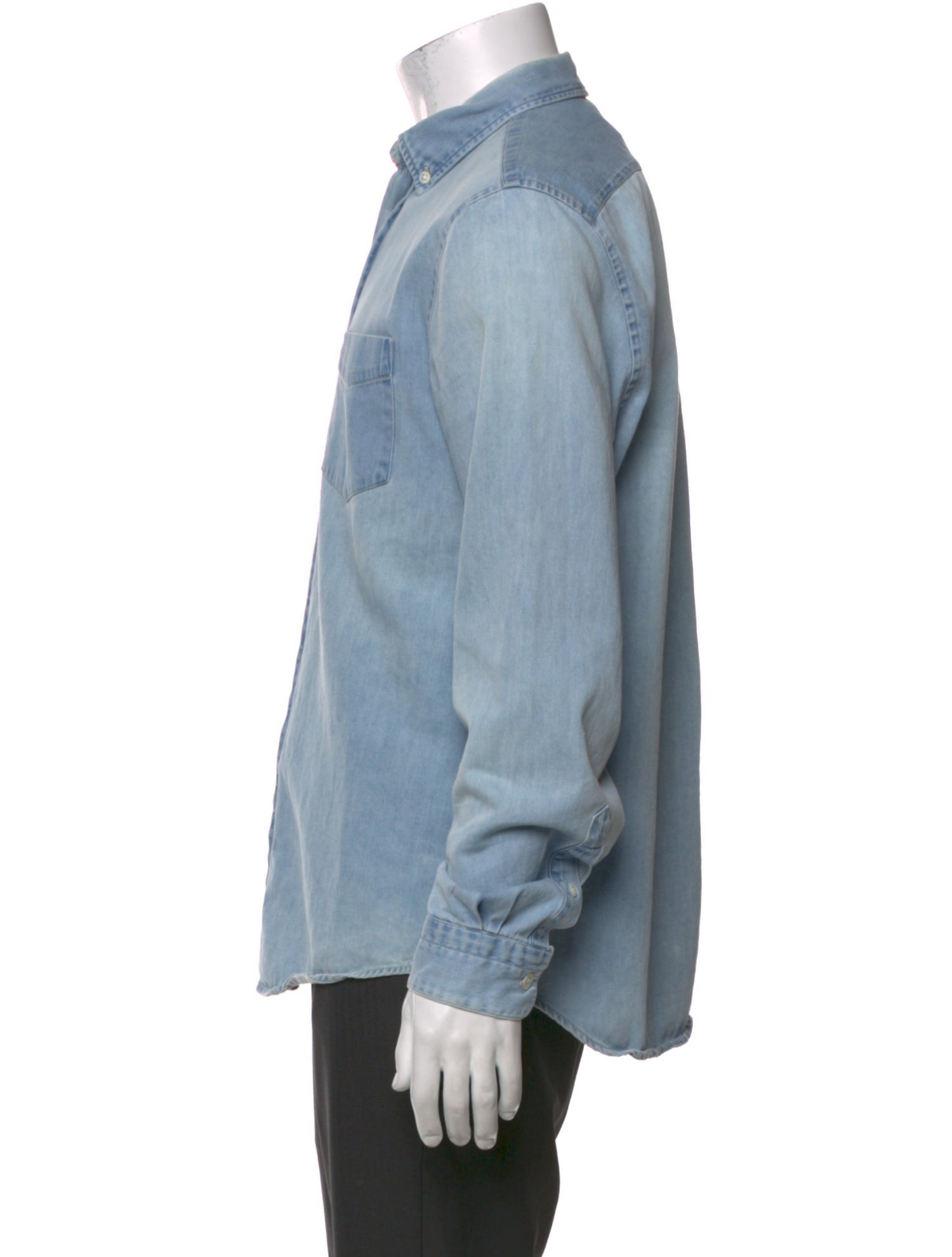 Acne Studios Long Sleeve Denim Shirt
