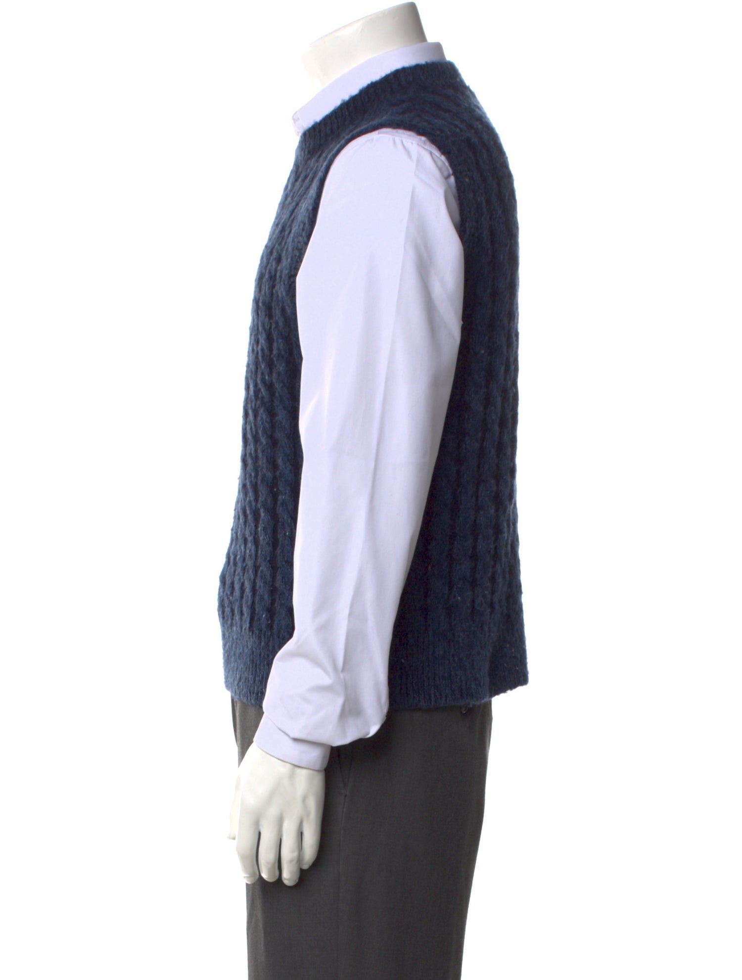 Acne Studios Striped Crew Neck Sweater Vest