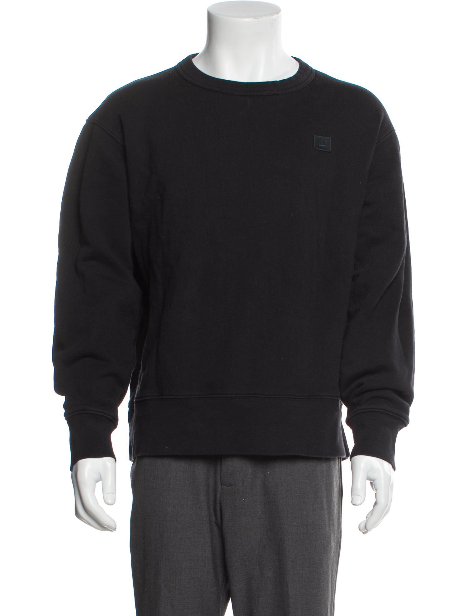Acne Studios Crew Neck Long Sleeve Sweatshirt