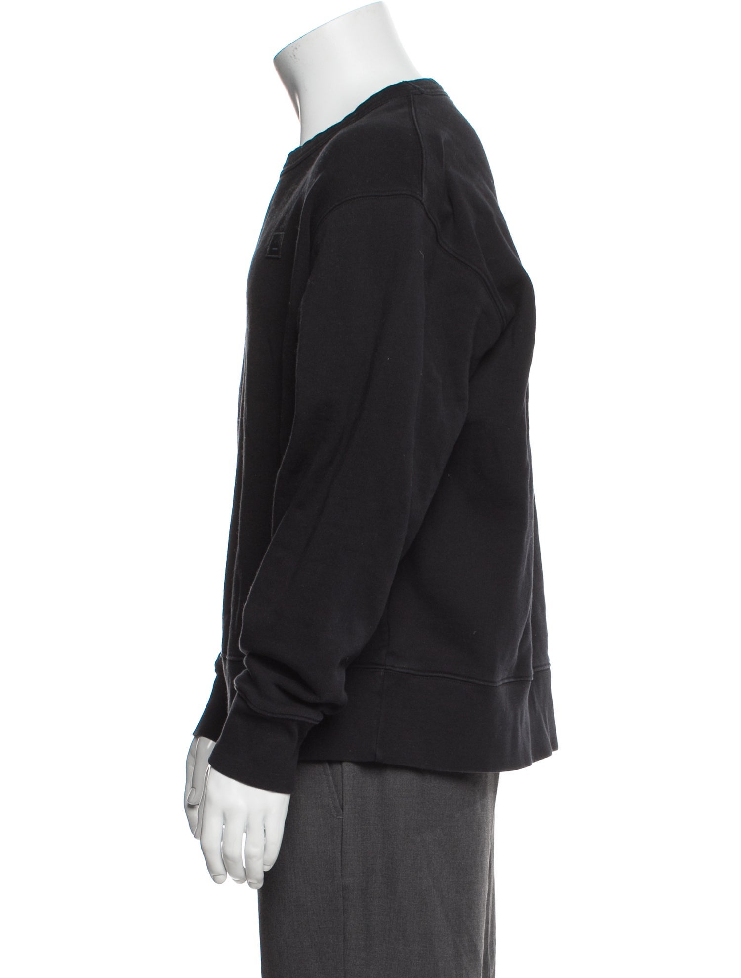 Acne Studios Crew Neck Long Sleeve Sweatshirt