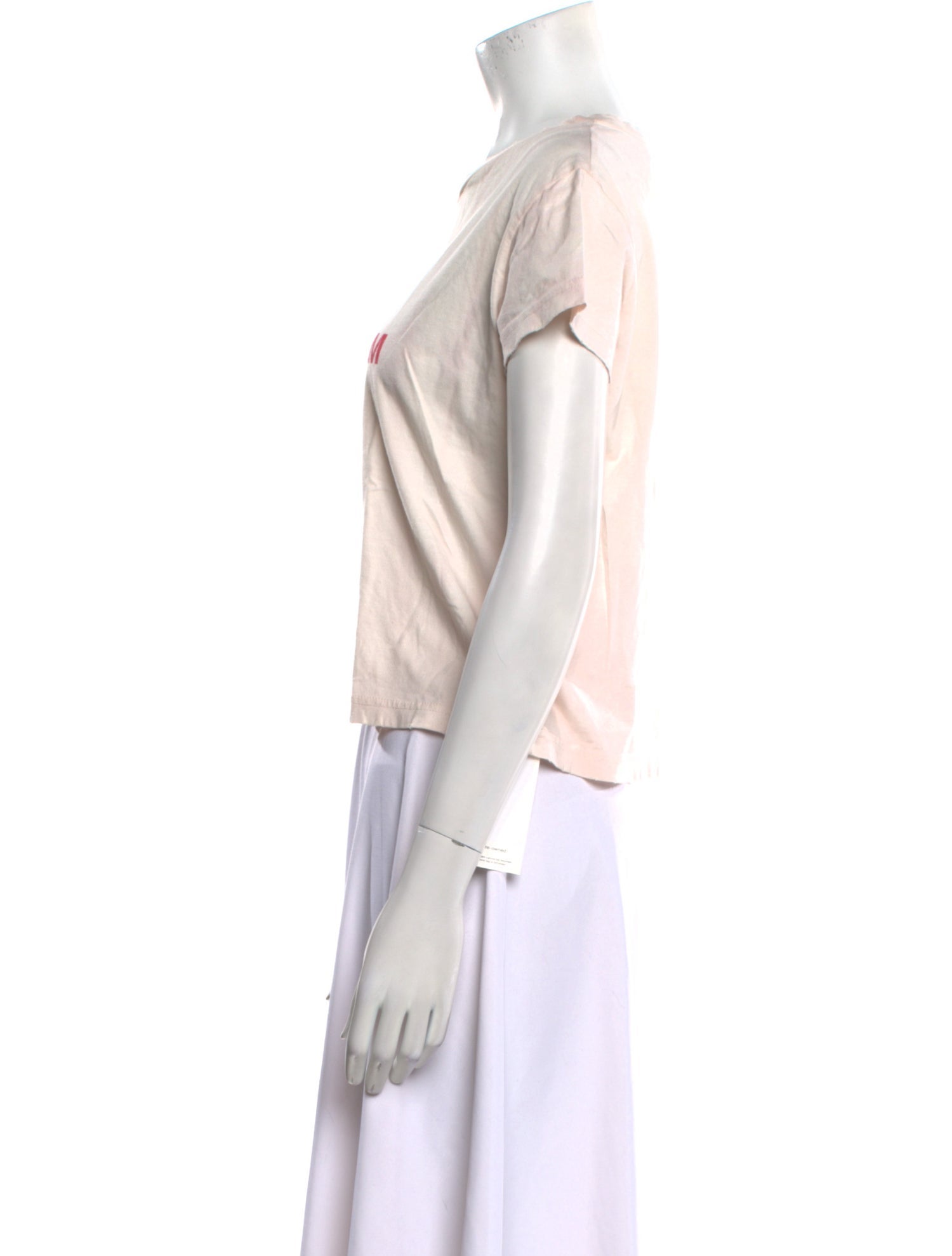 Acne Studios Graphic Print Crew Neck T-Shirt