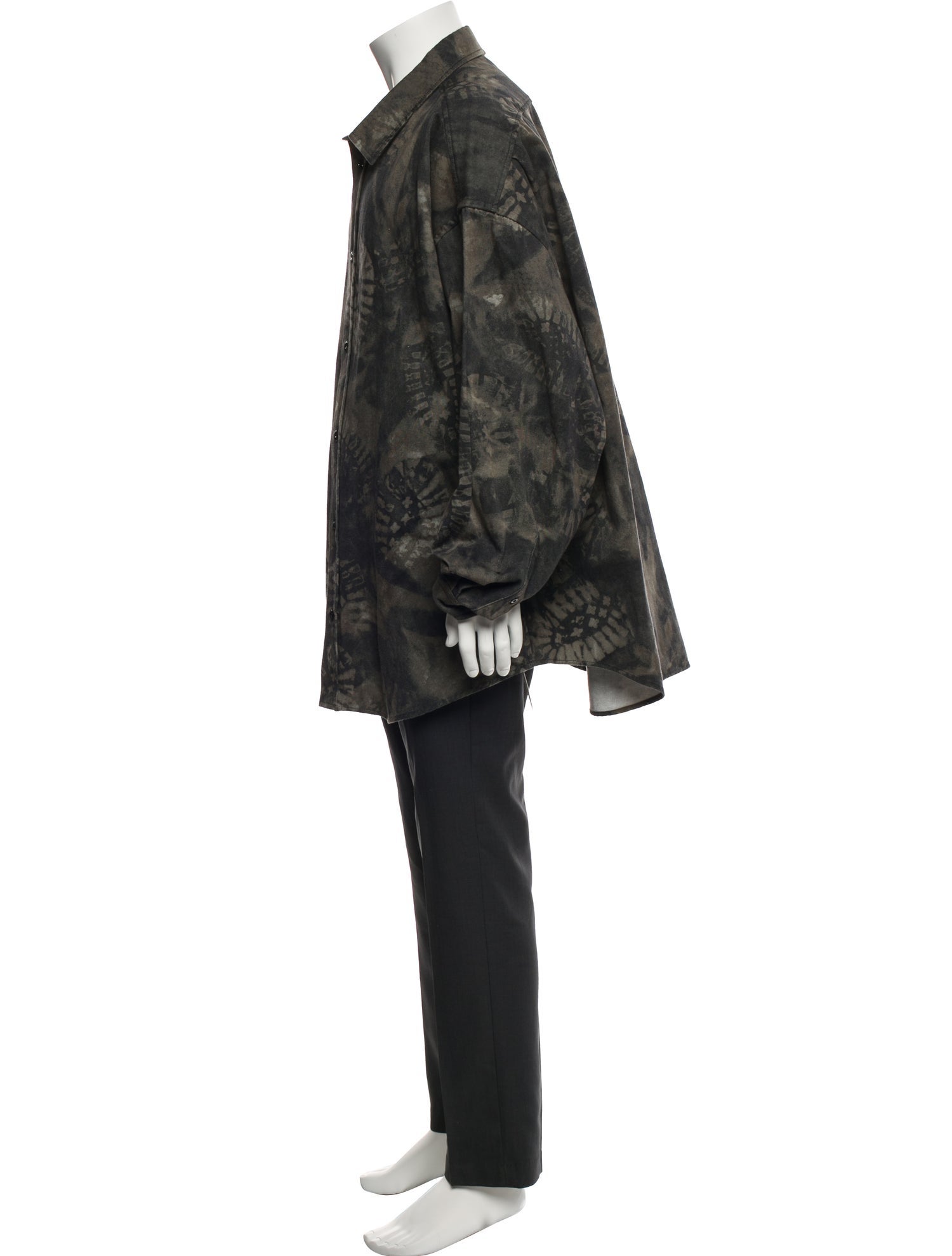 Acne Studios Printed Long Sleeve Shirt