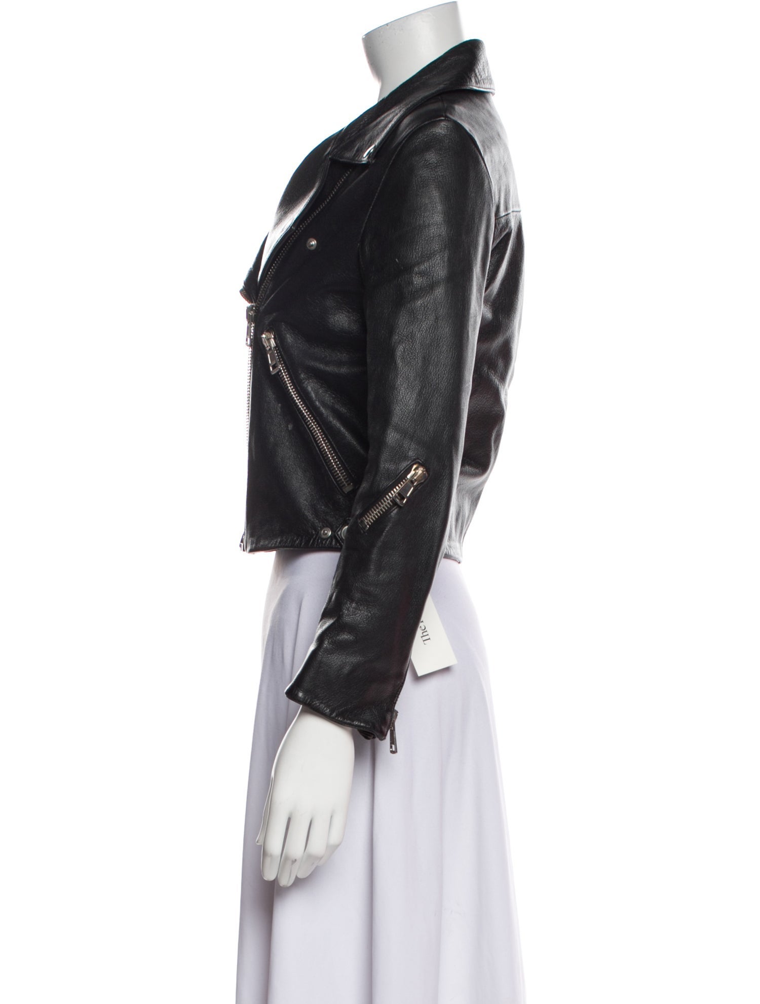 Acne Studios Leather Biker Jacket