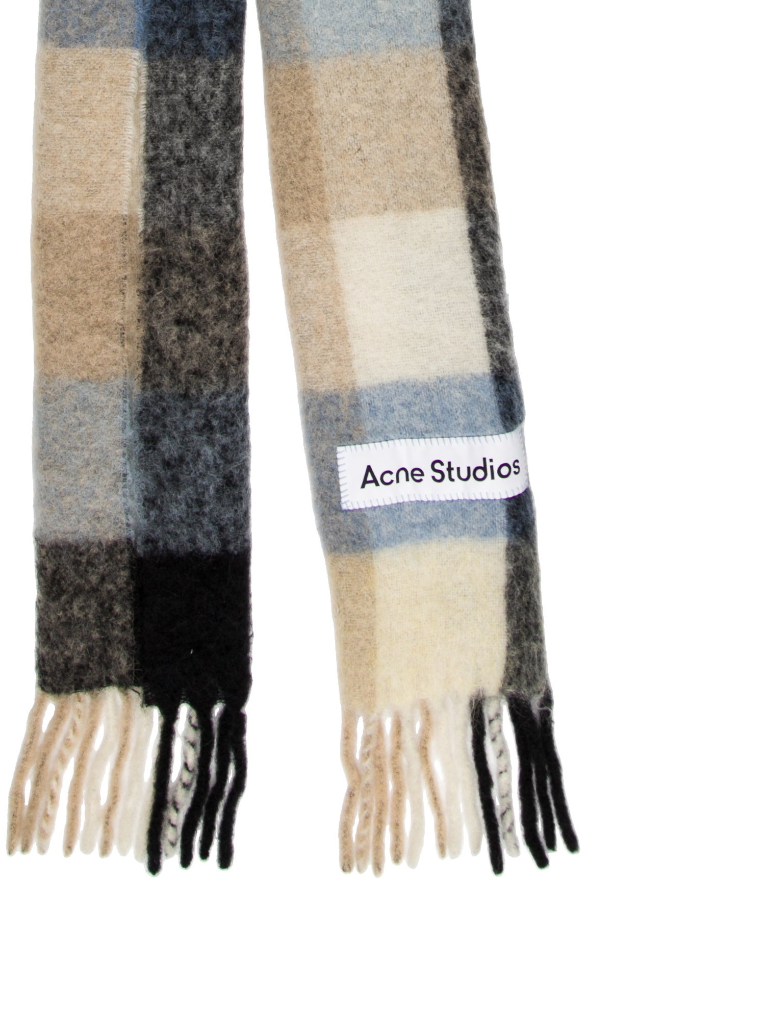 Acne Studios Wool Striped Scarf