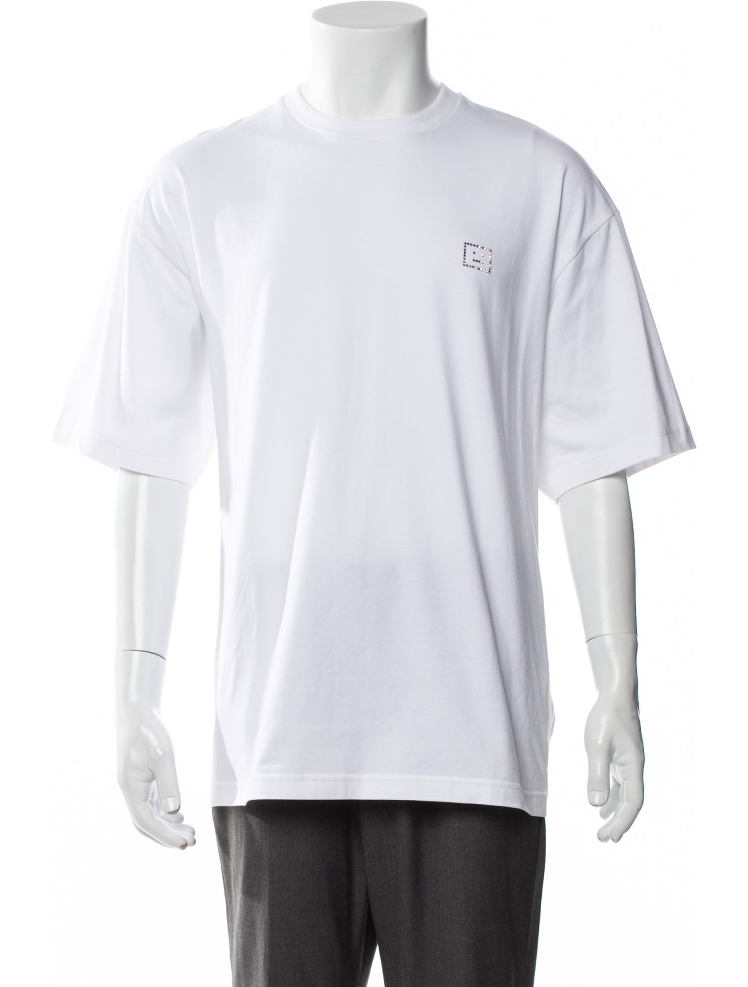 Acne Studios Graphic Print Crew Neck T-Shirt